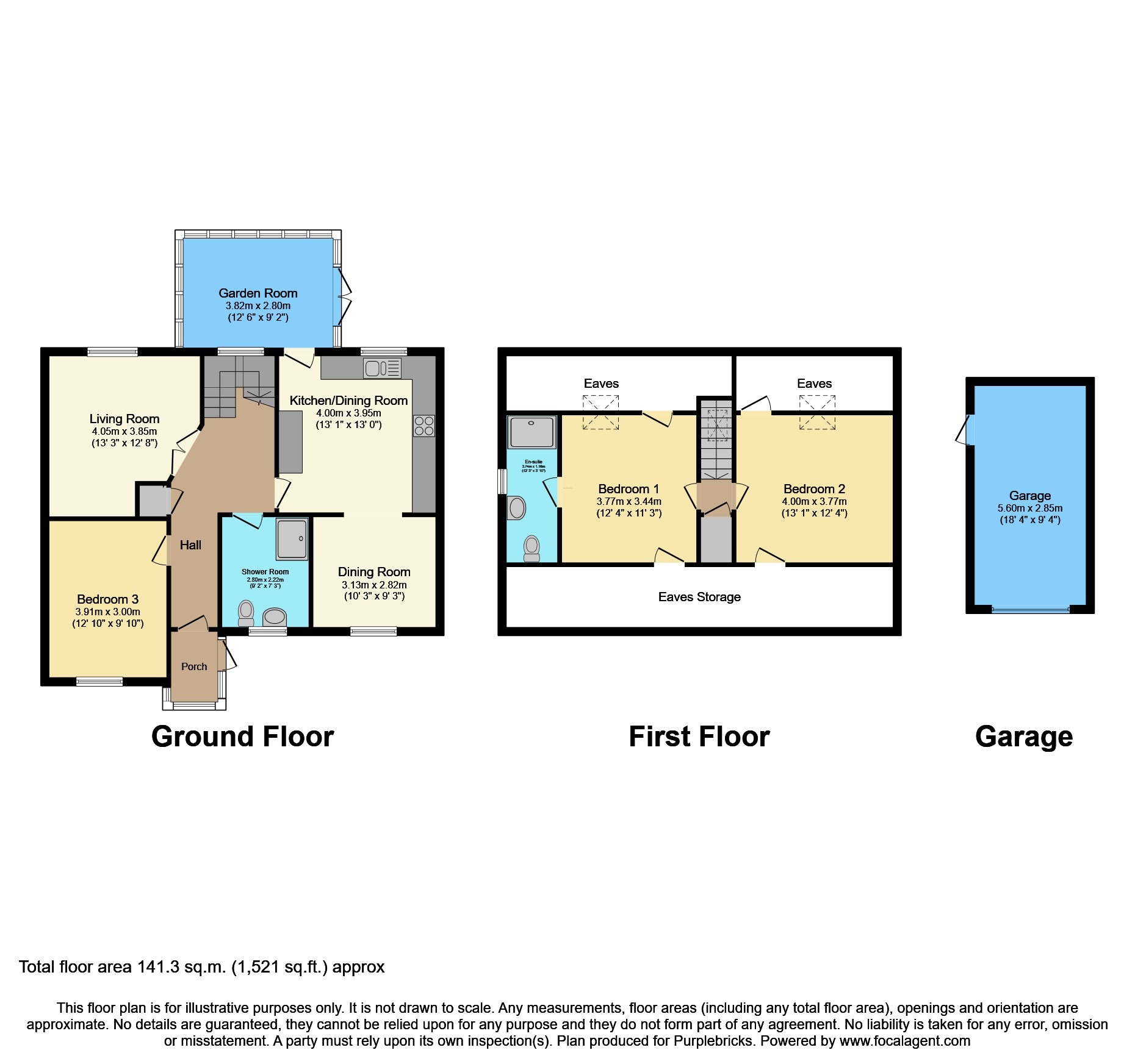 78, Wernoleu Road, Ammanford floorplan