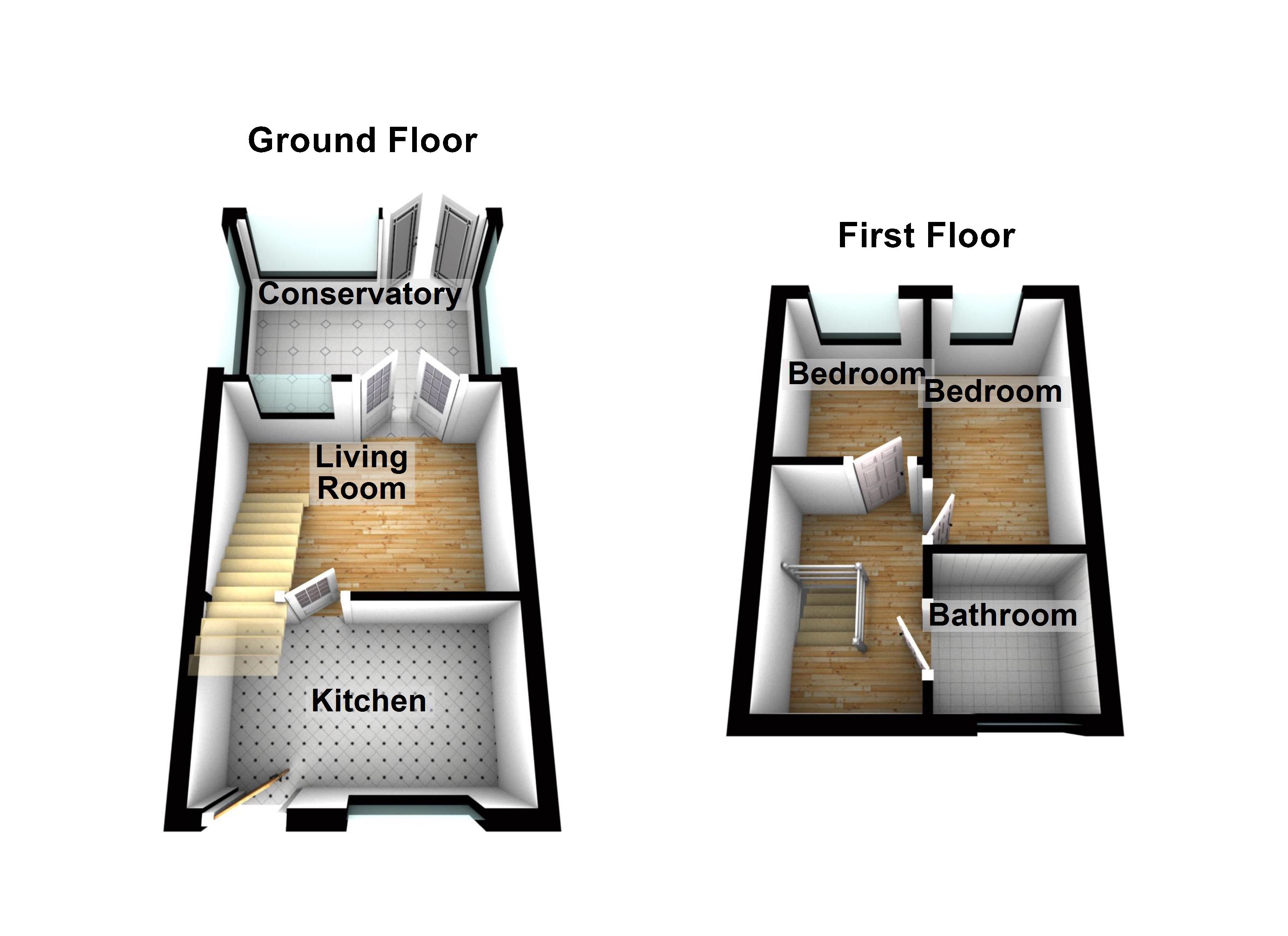 2 Bedrooms End terrace house for sale in Newbury Walk, Kirkheaton, Huddersfield HD5