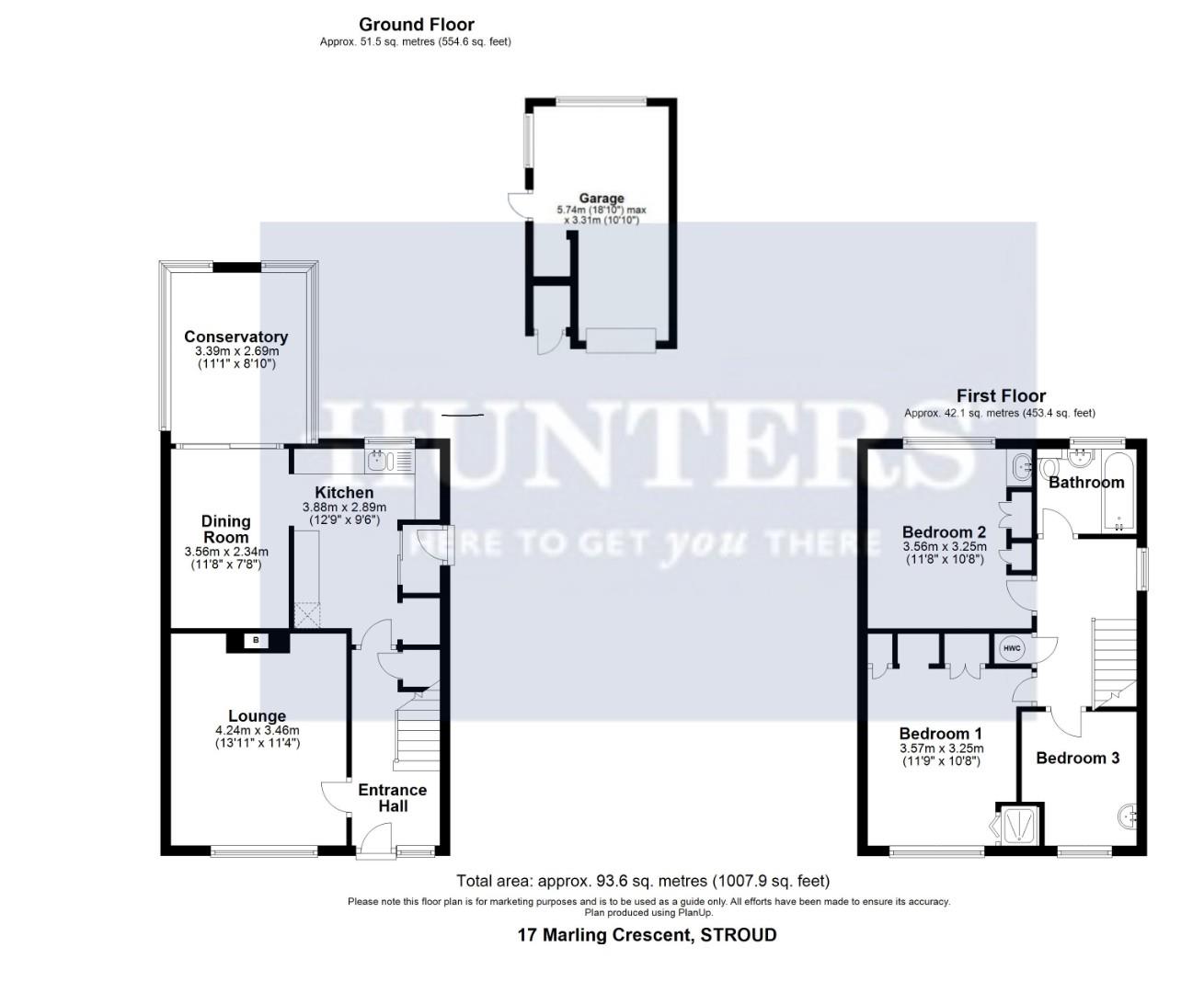 Marling Crescent, Stroud GL5, 3 bedroom semidetached house for sale
