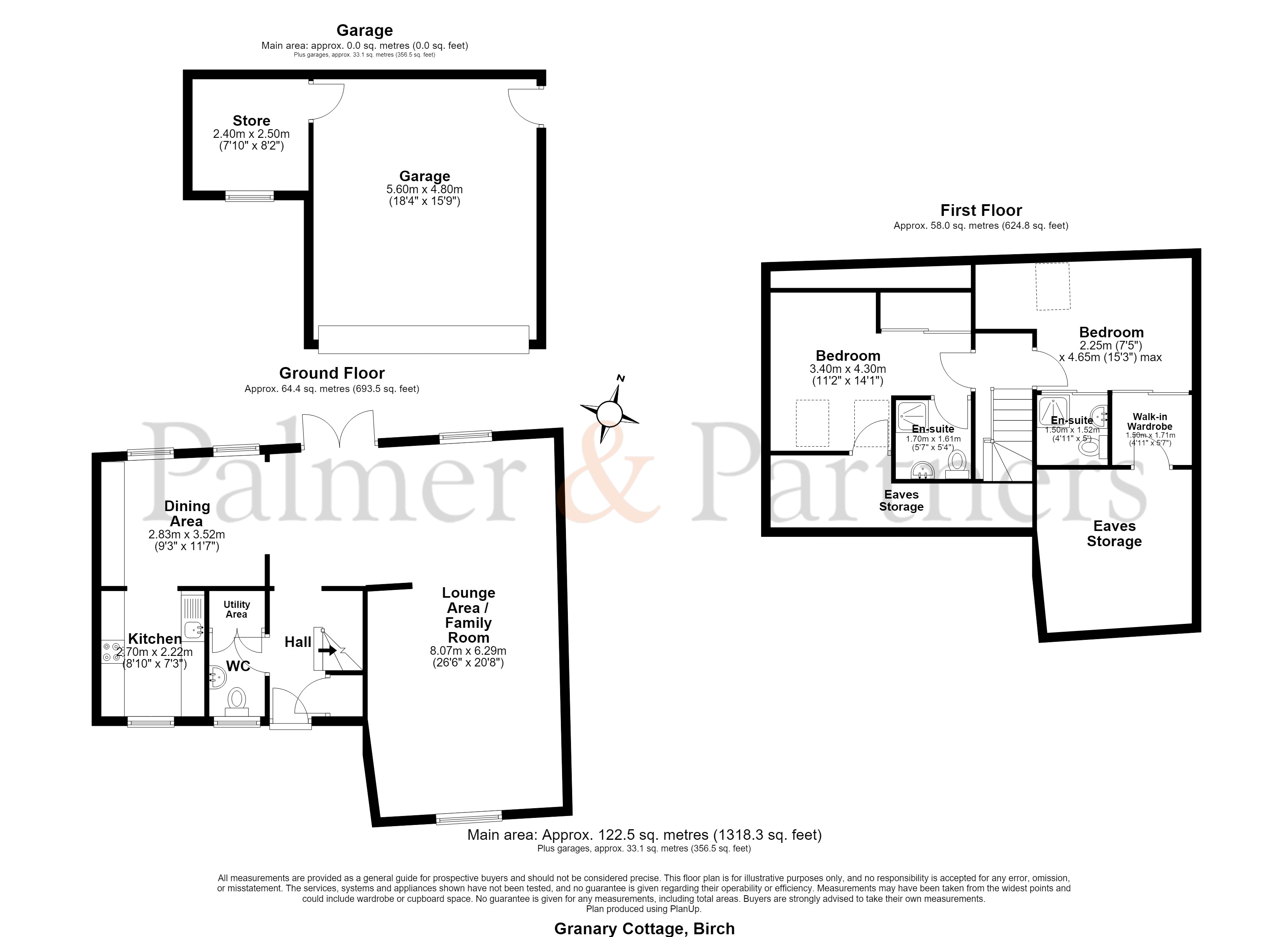Granary Cottage,, Mill Lane, Colchester floorplan