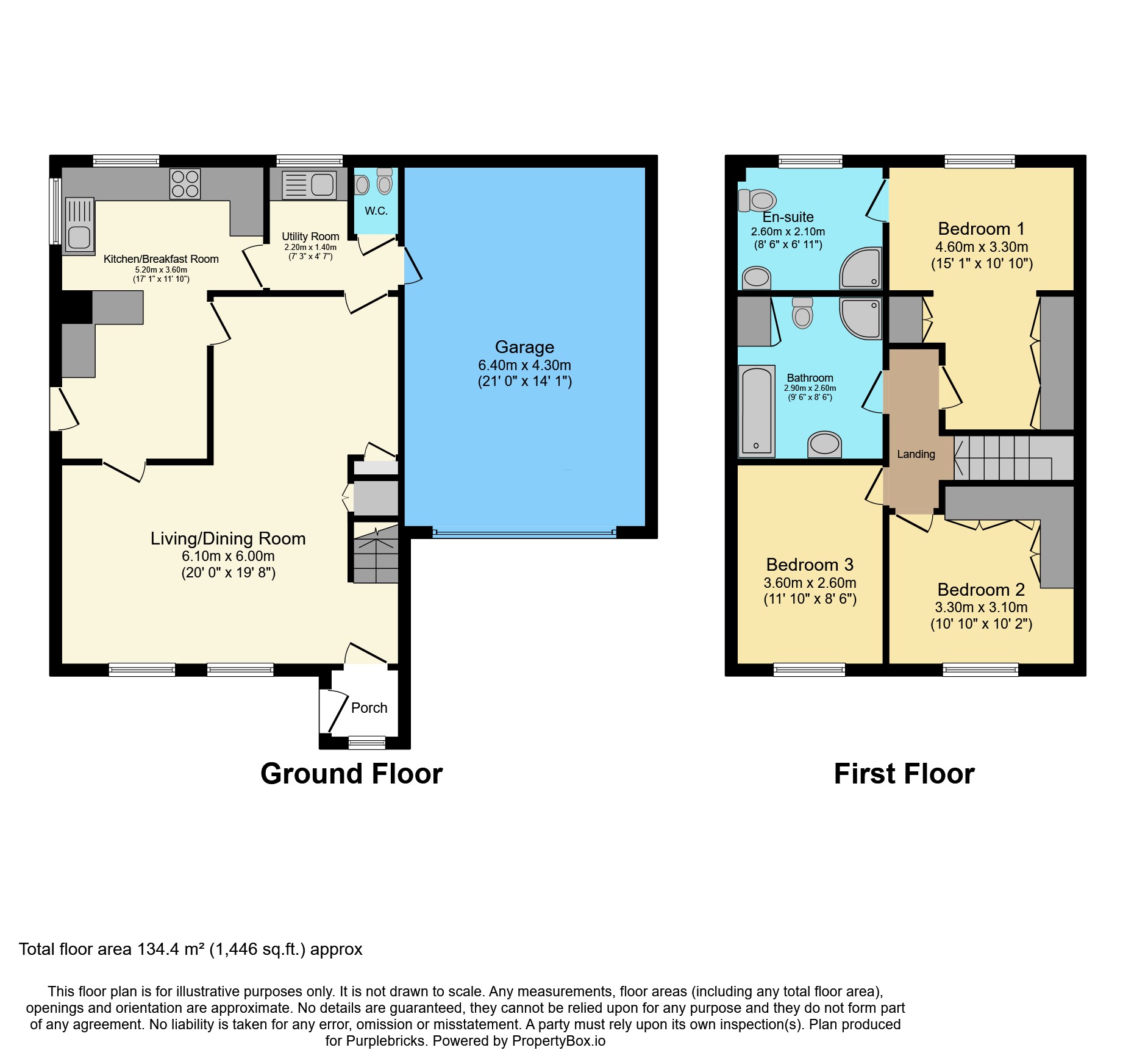 Ivy Bank Cottage, Chapel Road, High Peak floorplan