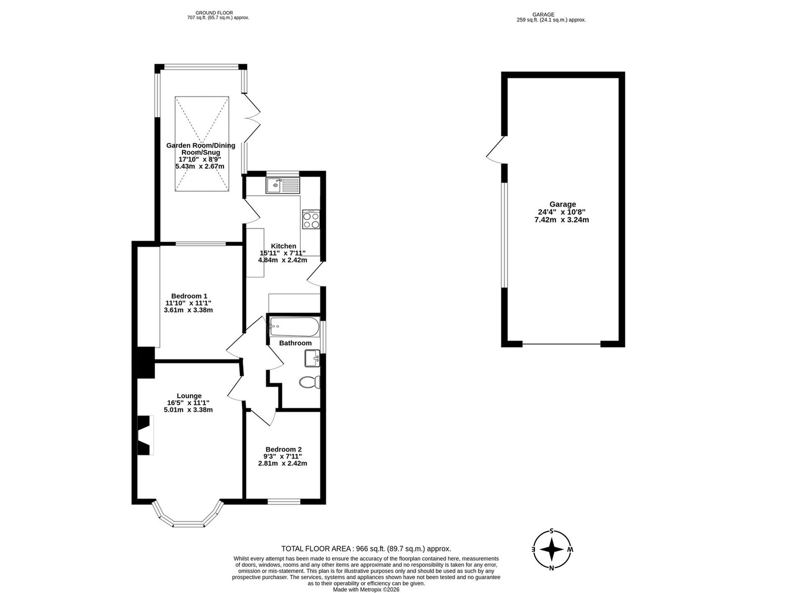 Lyndale Avenue, York floorplan