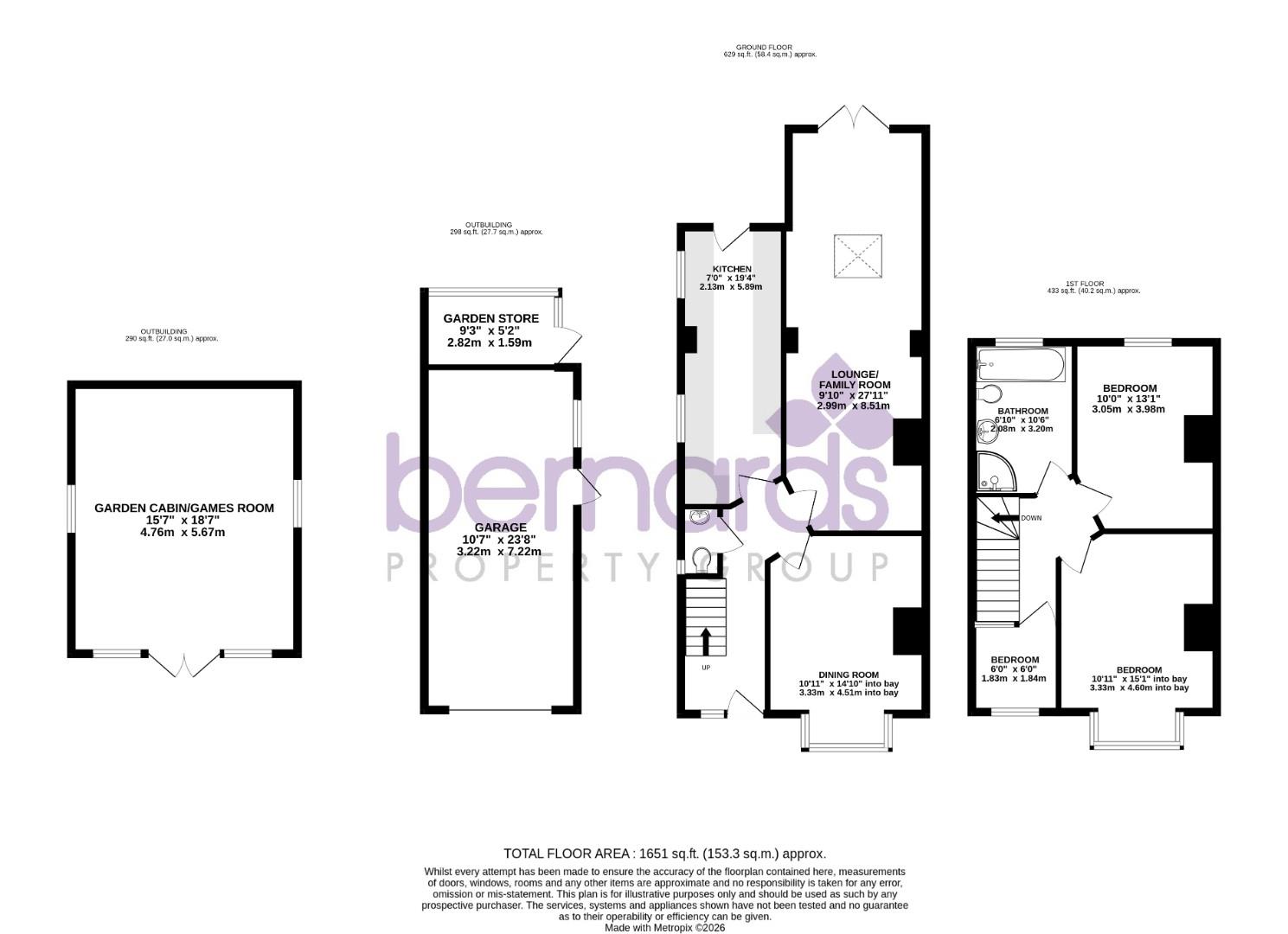 28, Bushy Mead, Waterlooville floorplan