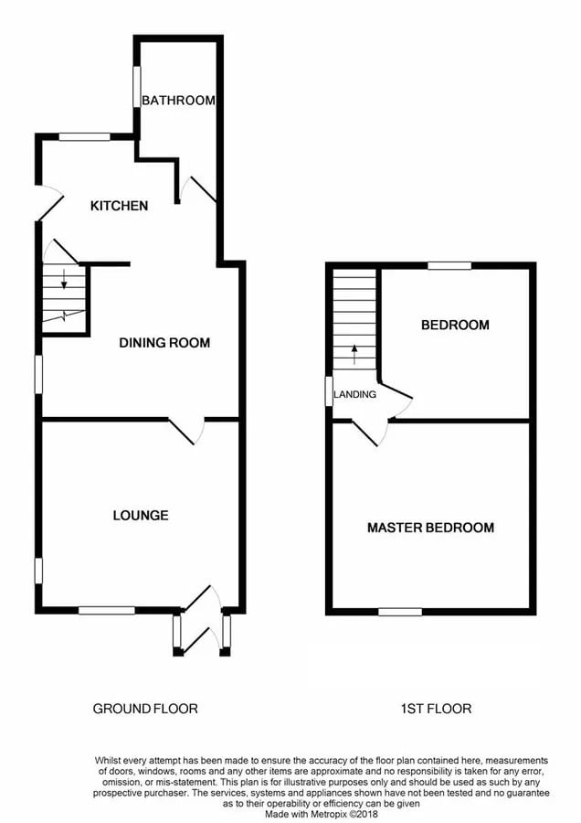 101 High Street, Gosberton, Spalding floorplan