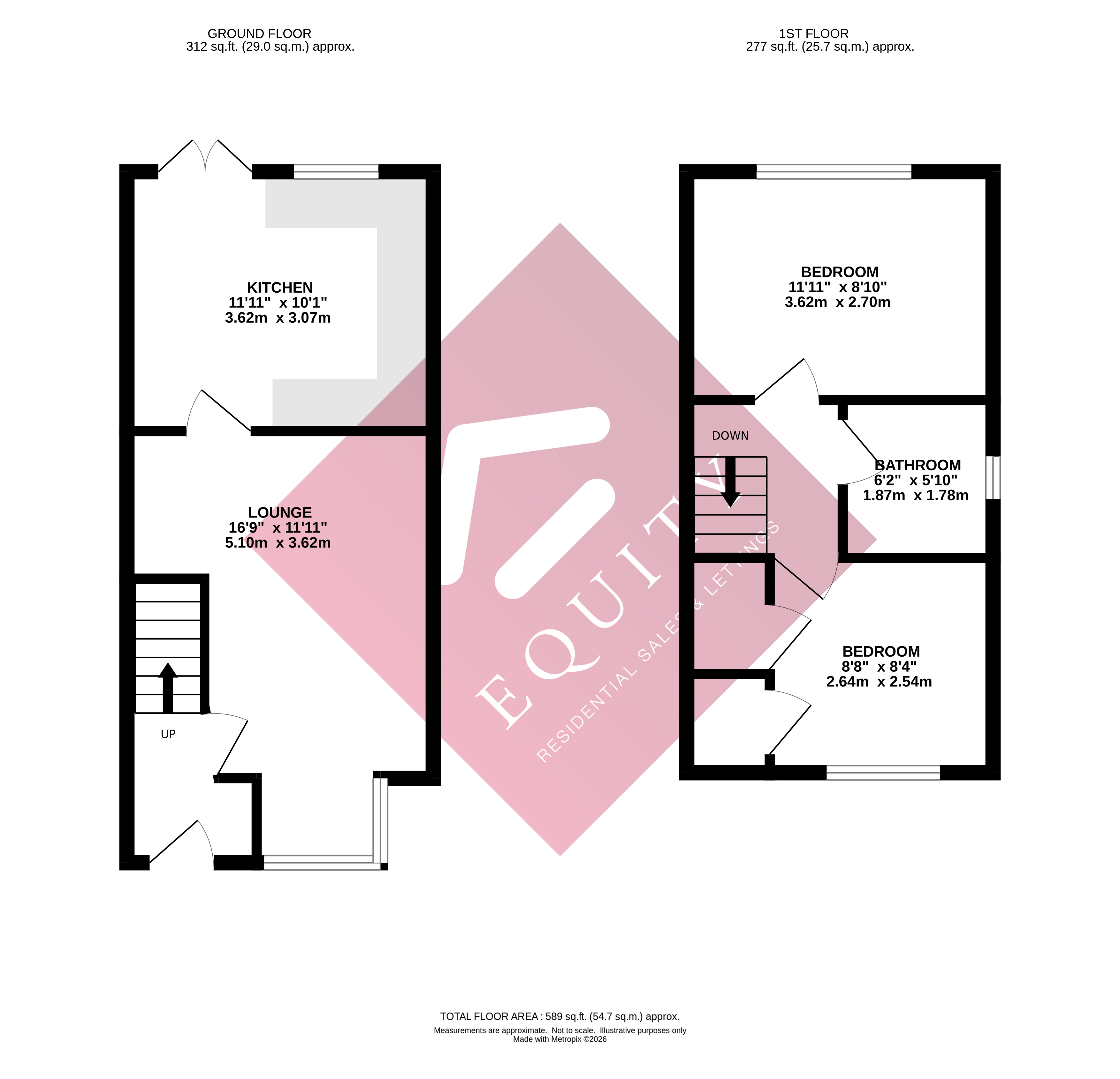 27, Denny Gate, Waltham Cross floorplan