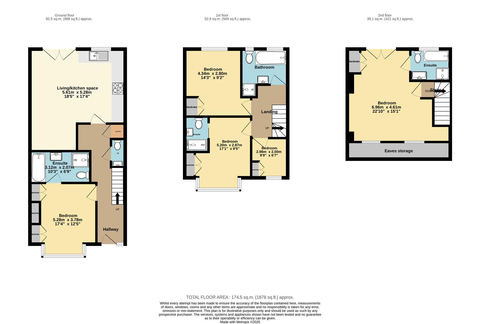 9, Hedge Lane, London floorplan
