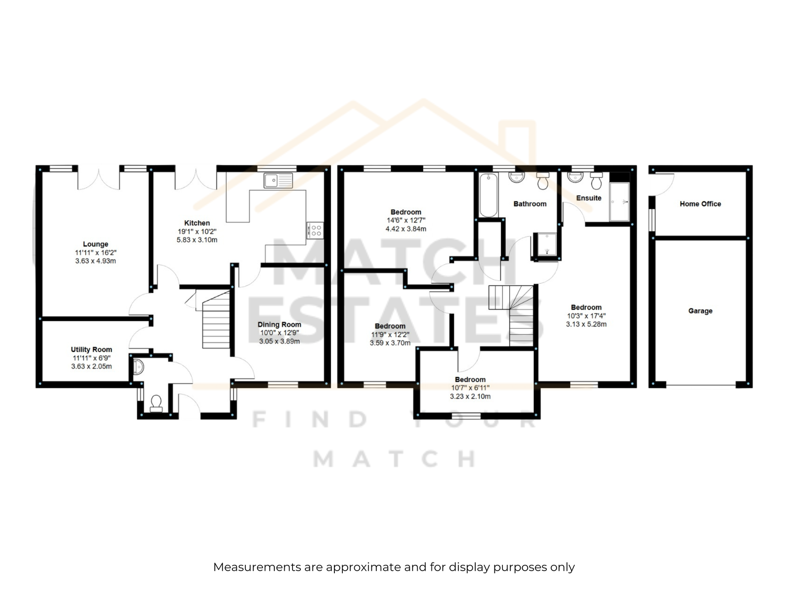 12, Field View Road, Dover floorplan