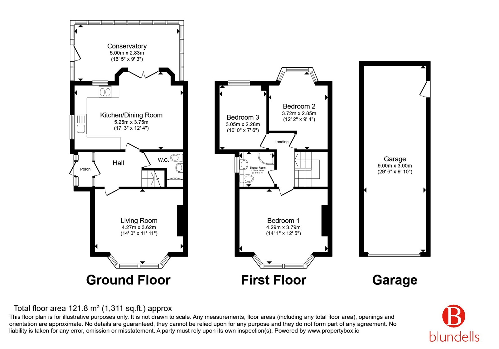 45, Downing Road, South Yorkshire floorplan