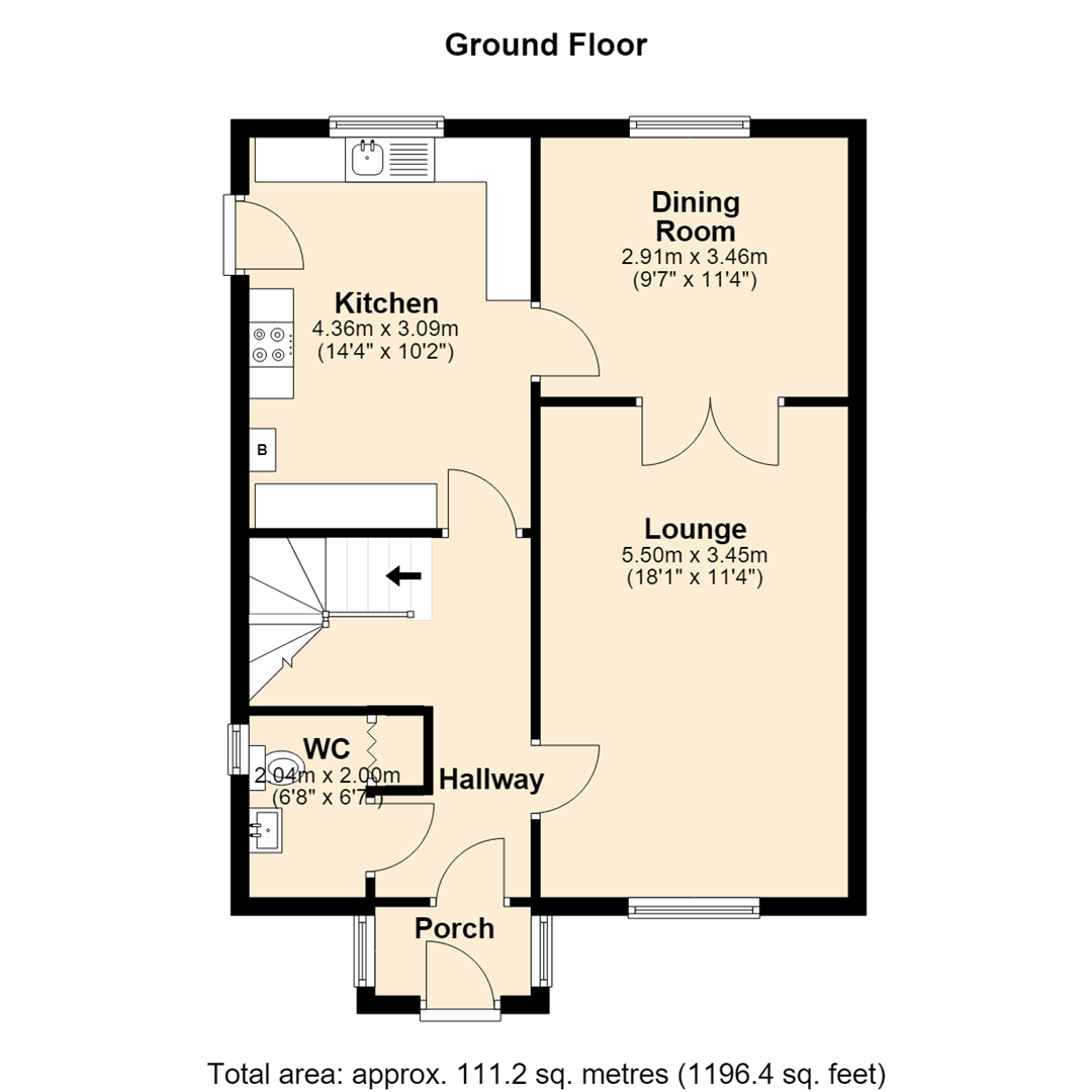 2, Ronaldsway Close, Bacup floorplan