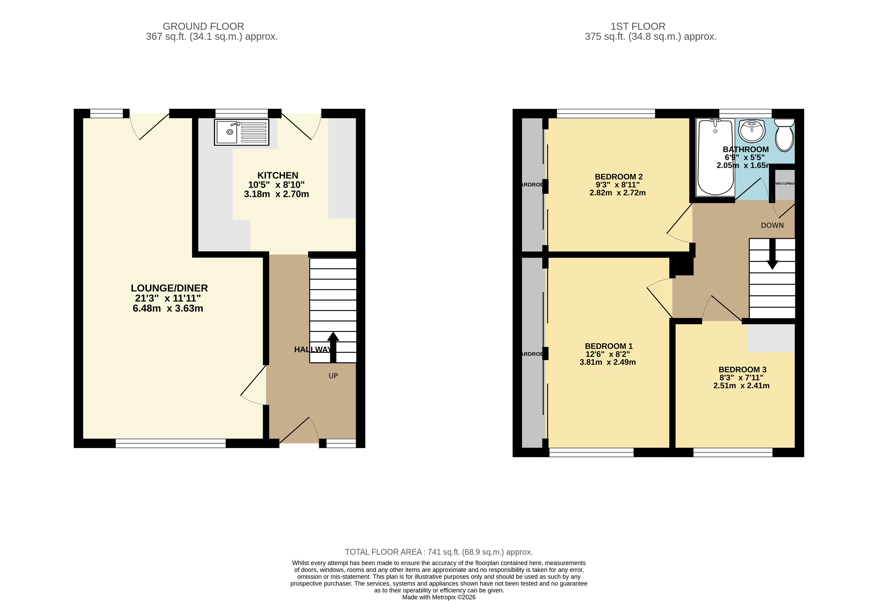 10, Quantocks, Devon floorplan