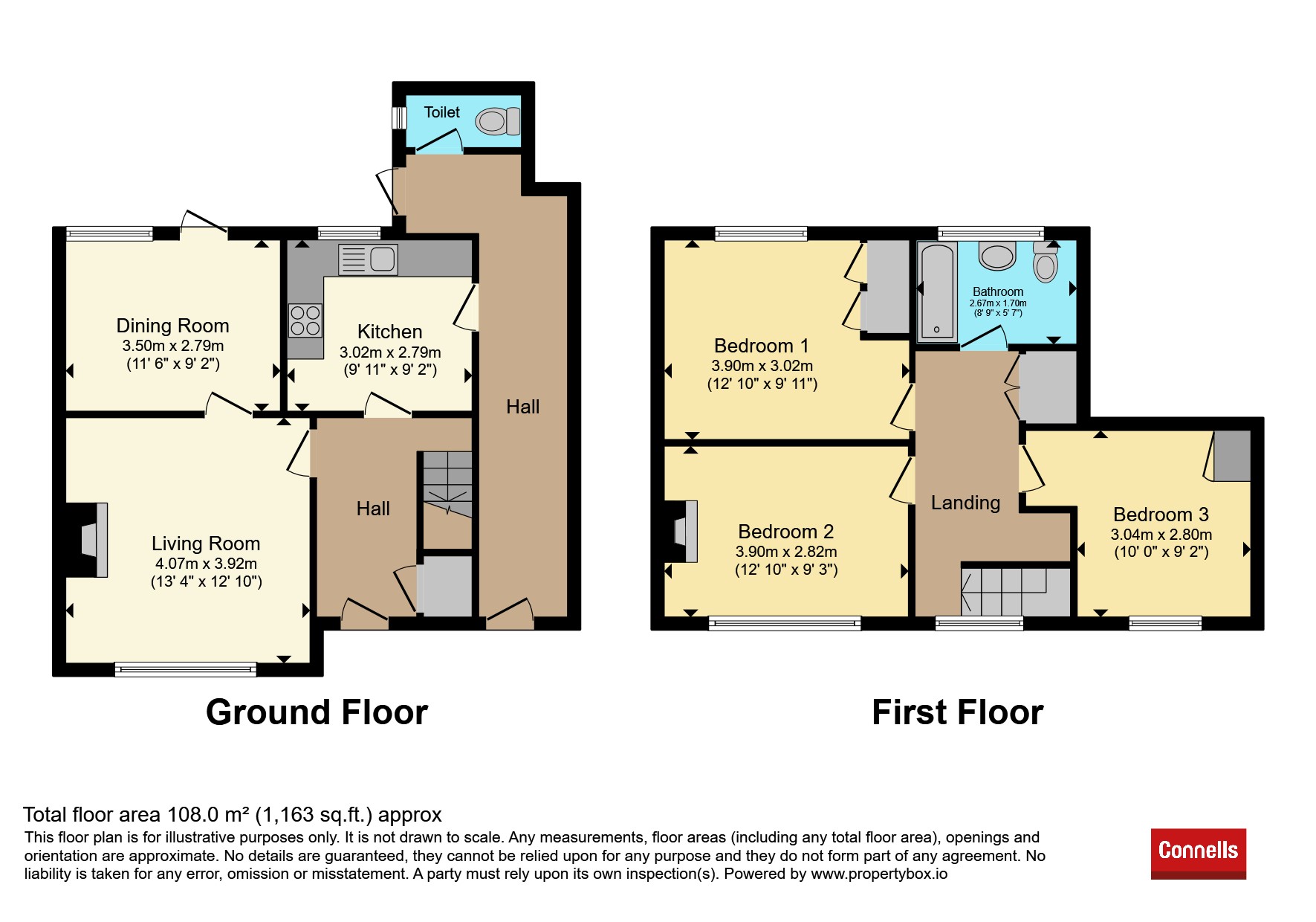 17, Orchard Close, Birmingham floorplan