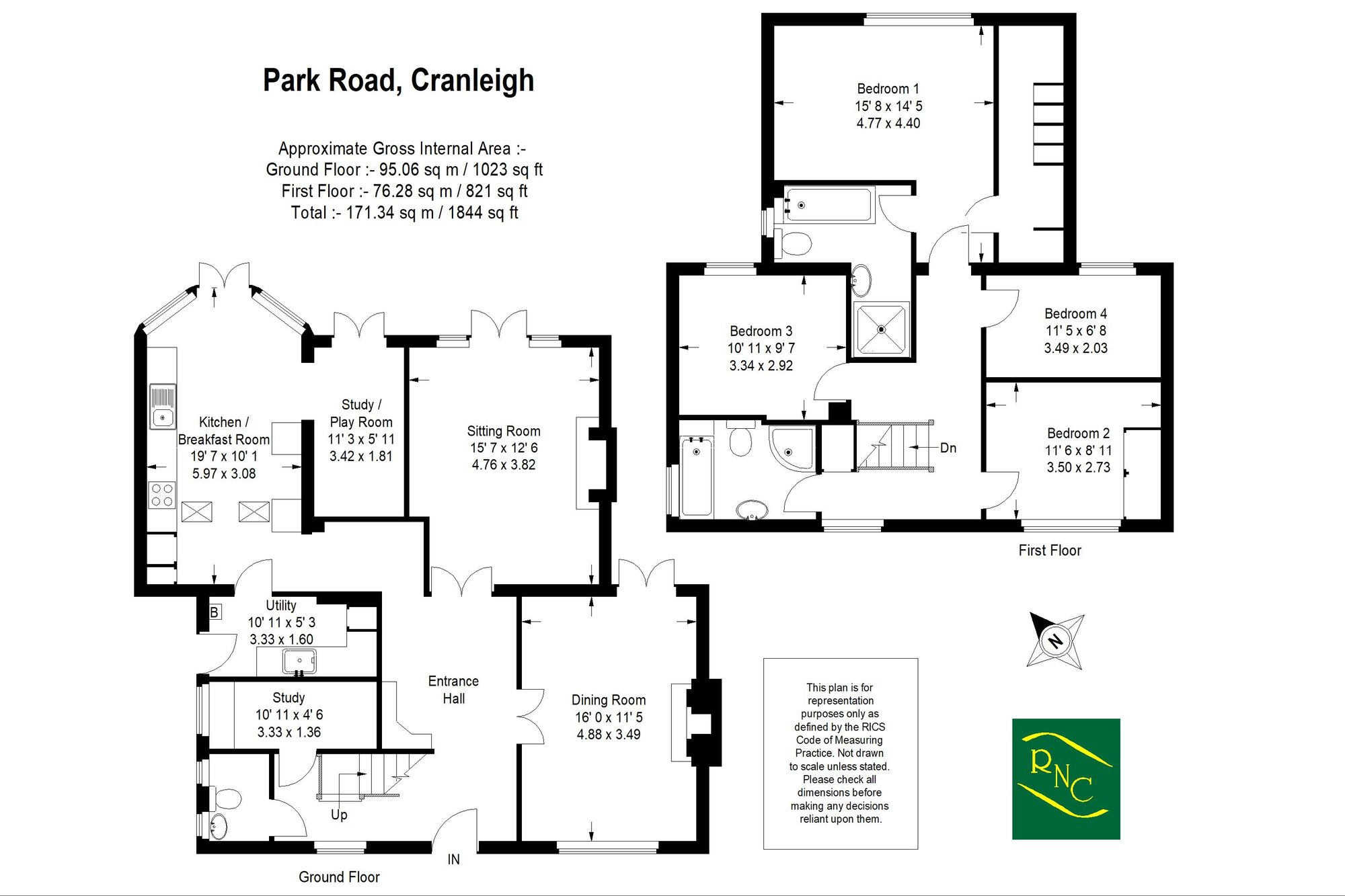Twelve Trees New Park Road, Cranleigh floorplan