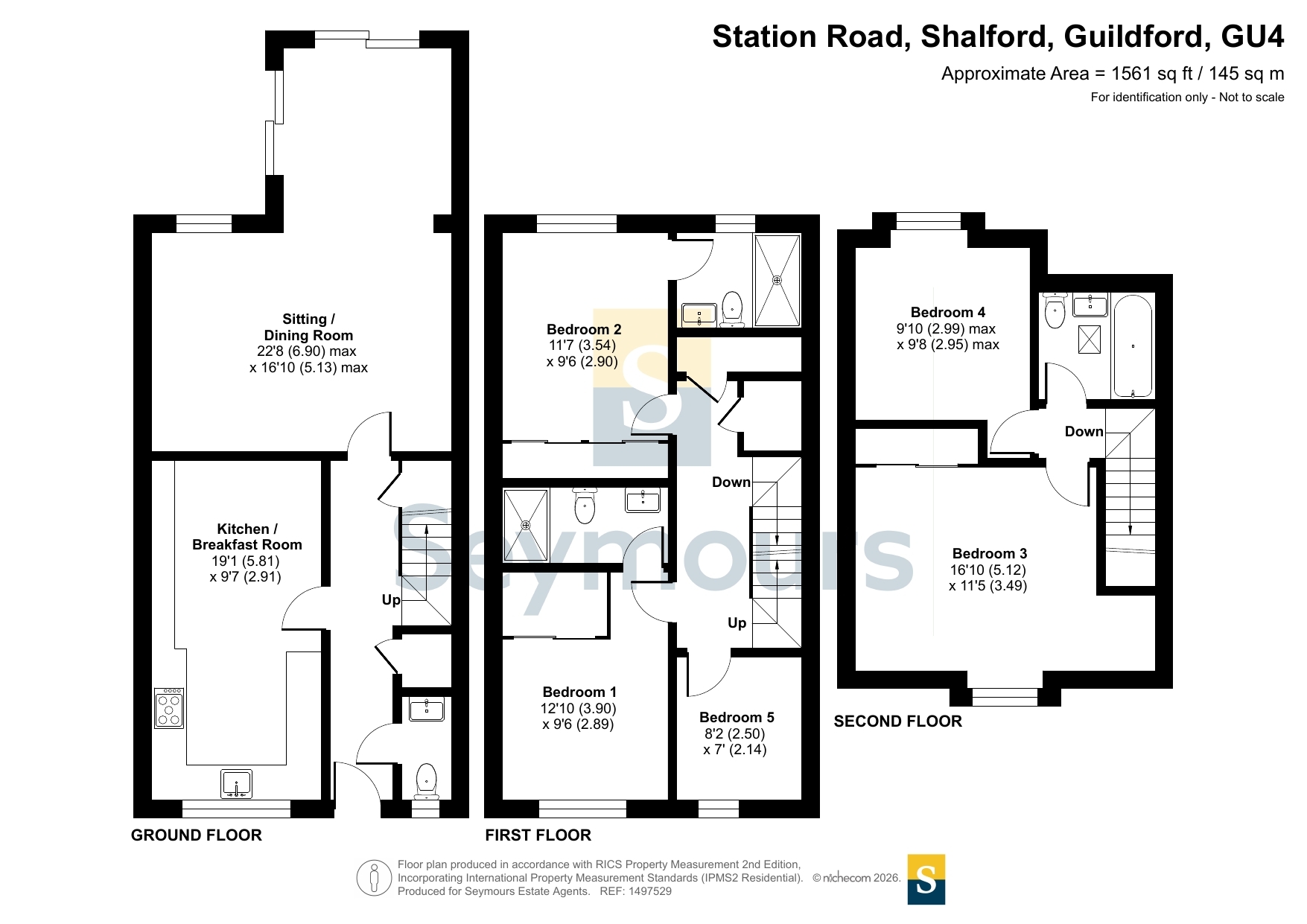 72A,, Station Road, Guildford floorplan