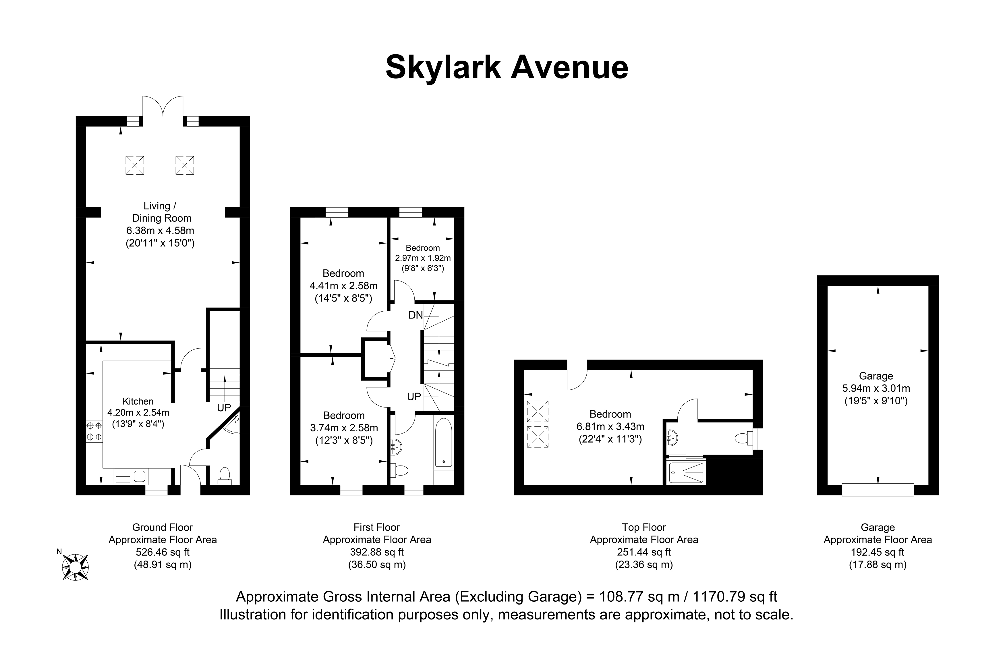 29, Skylark Avenue, Peacehaven floorplan