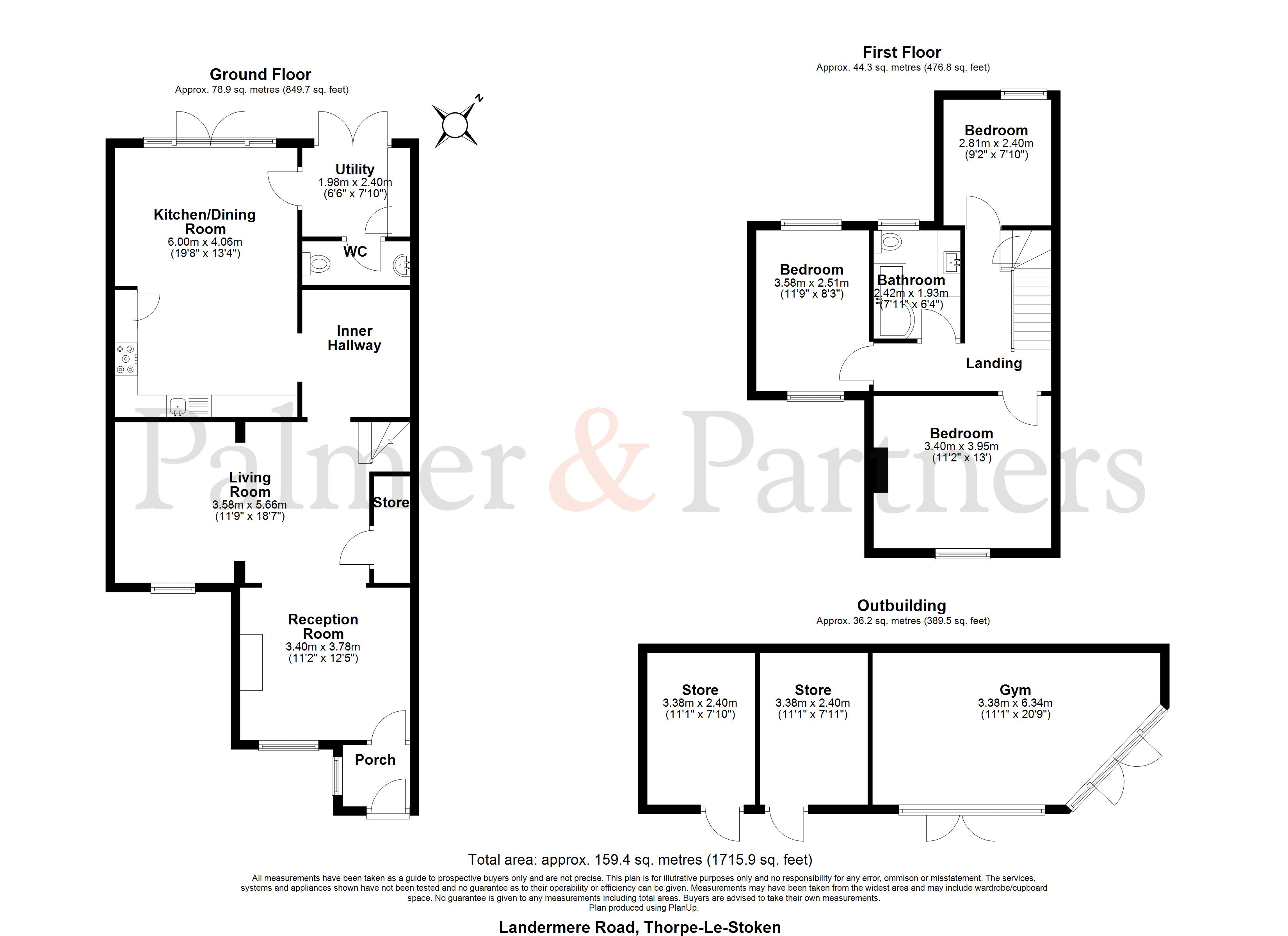 95, Landermere Road, Clacton-on-Sea floorplan