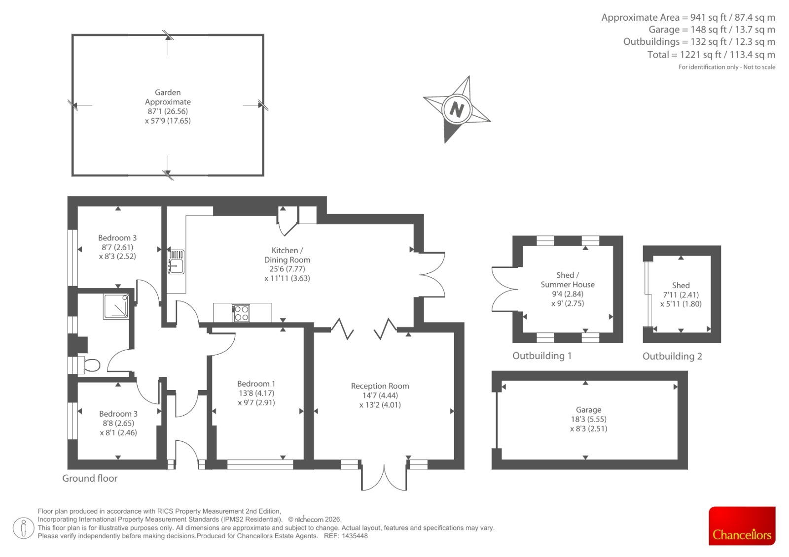 38, Heyford Close, Witney floorplan