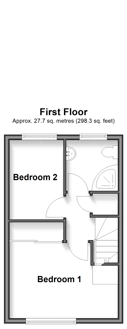 Hardy Close, Horley floorplan