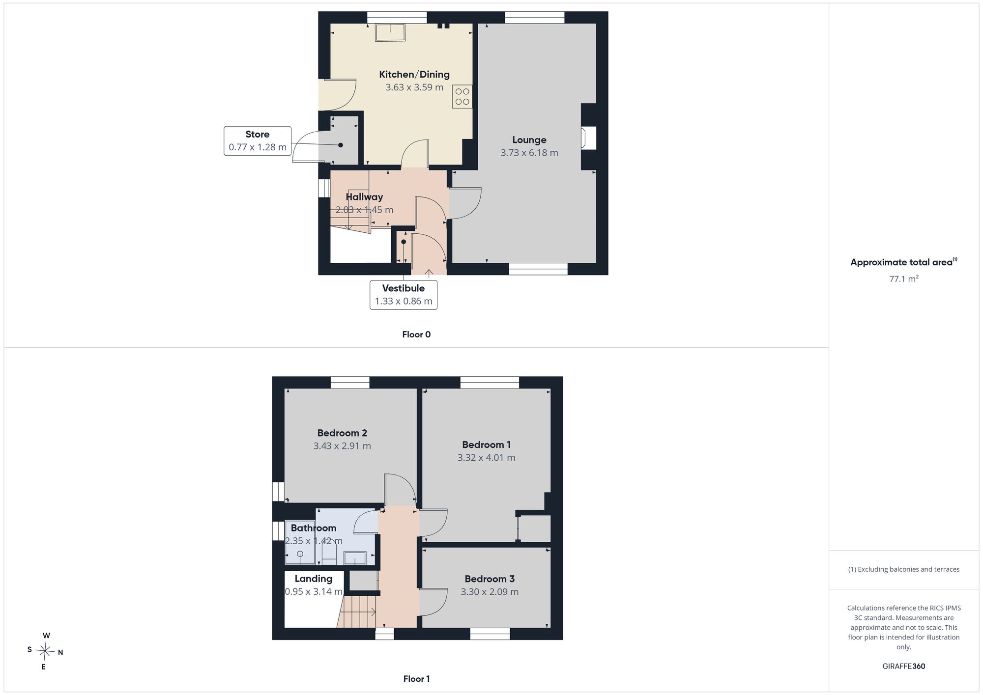 119 Sheddocksley Drive, Aberdeen floorplan
