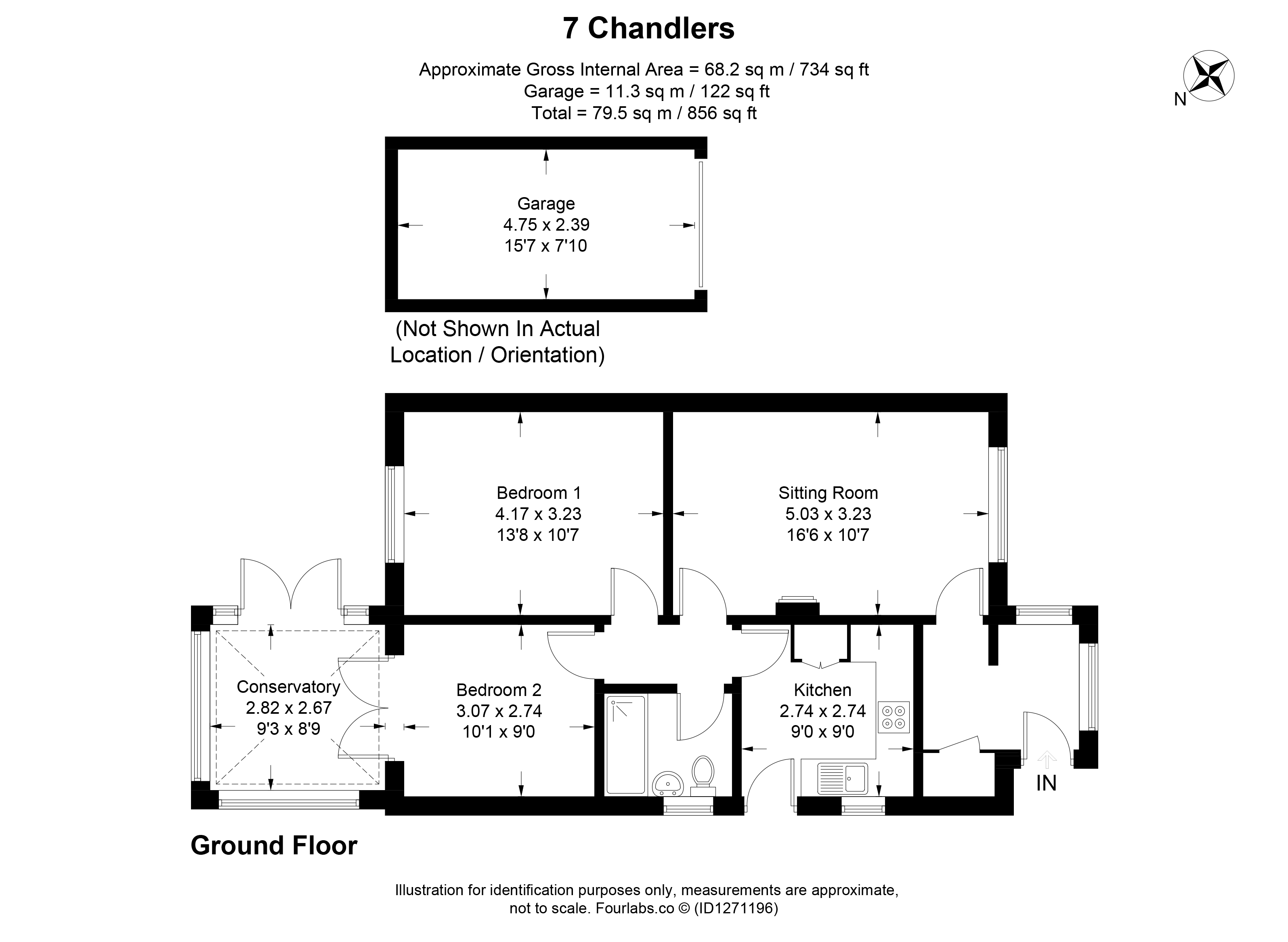 Applegarth, 7, Chandlers, Dorset floorplan