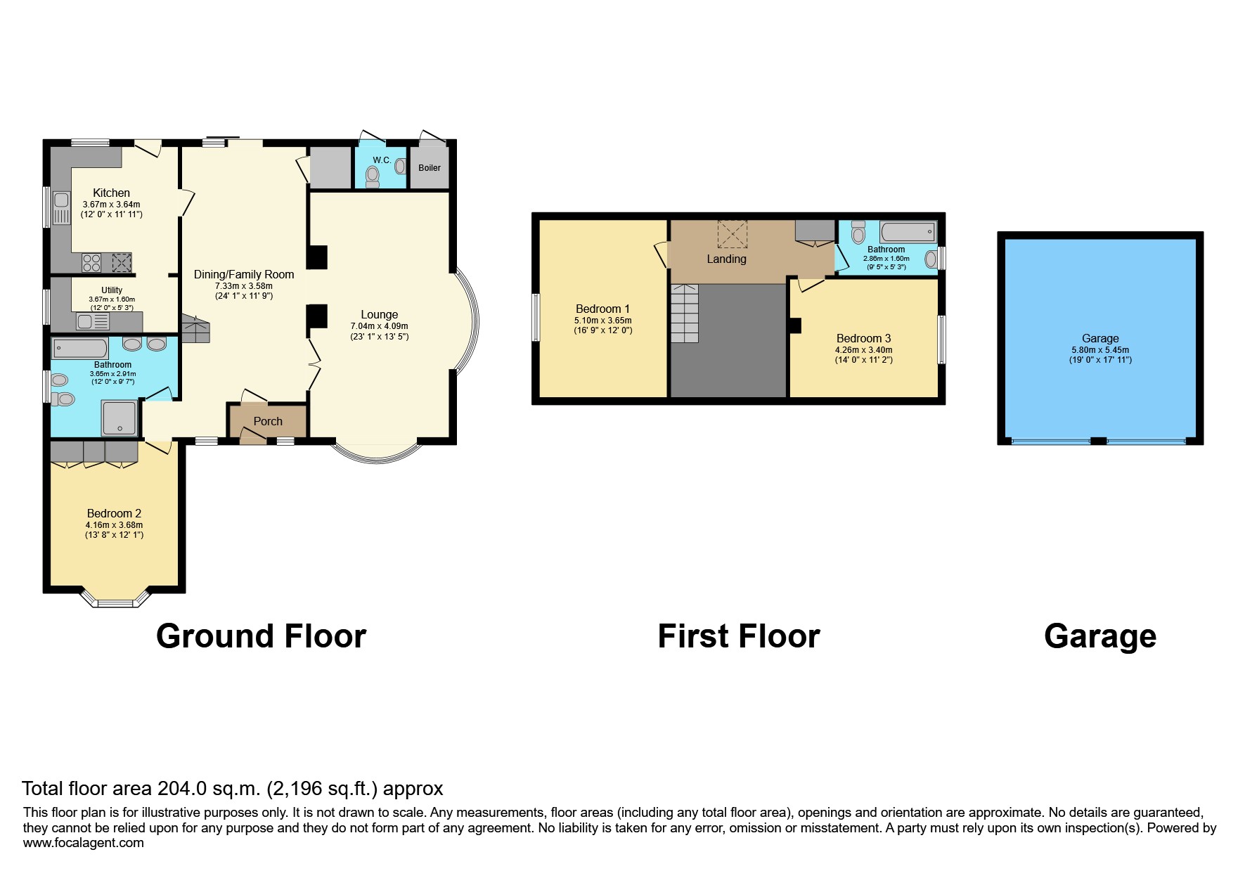 2, Victoria Close, Doncaster floorplan