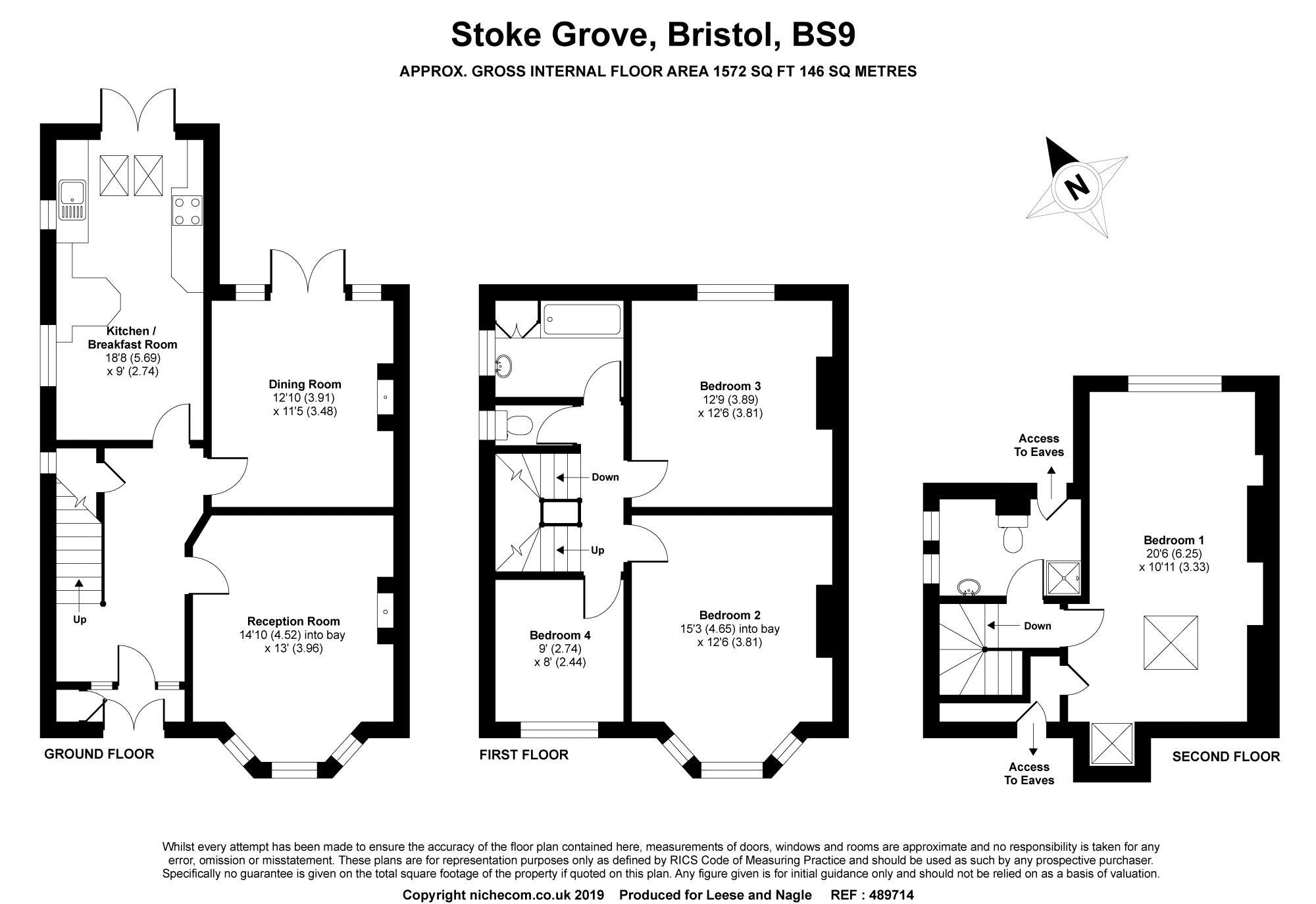 4 Bedrooms Semi-detached house for sale in Stoke Grove, Westbury-On-Trym, Bristol BS9