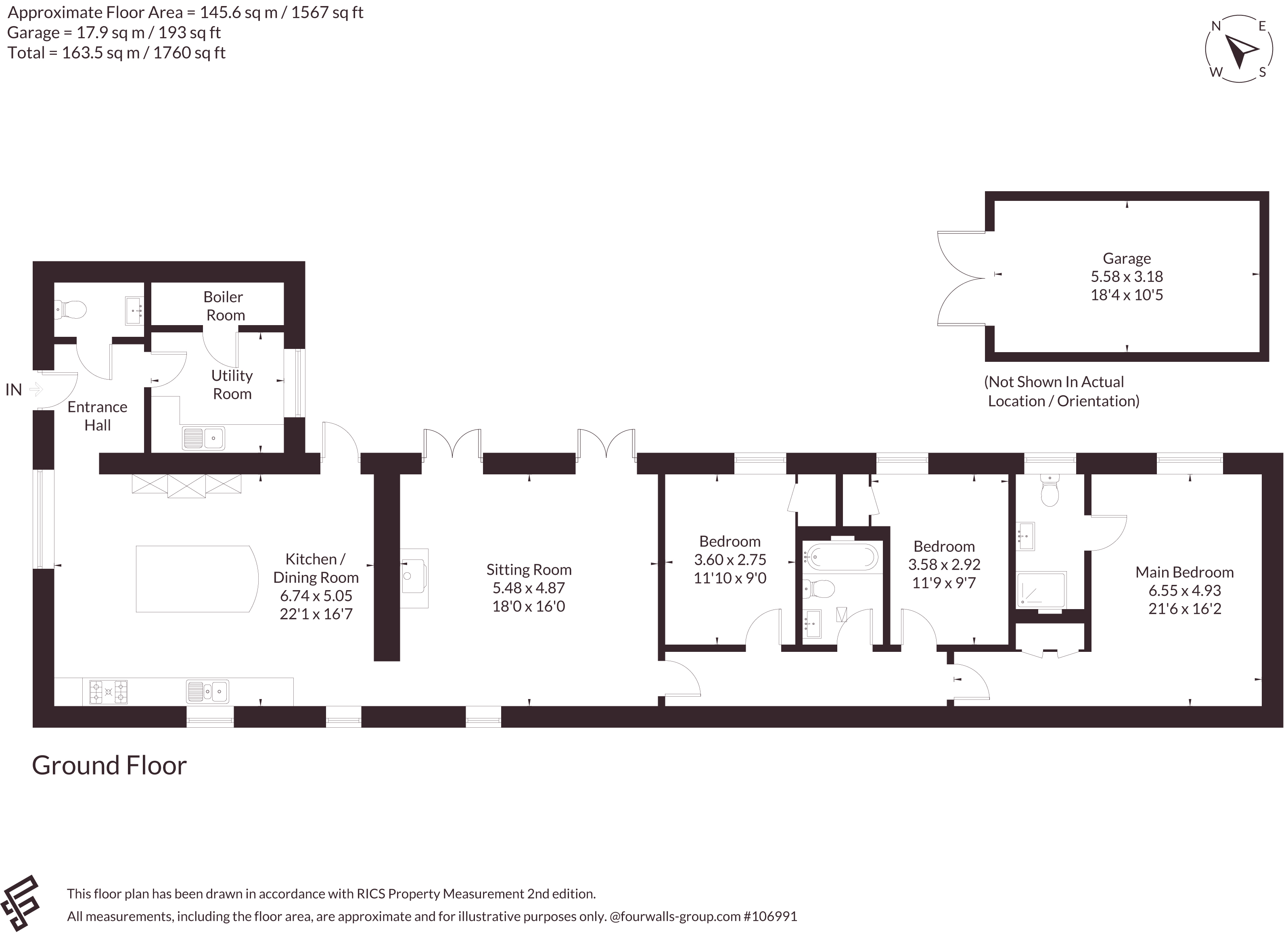 The Stables,, Babdown Farm, Nr. Tetbury floorplan