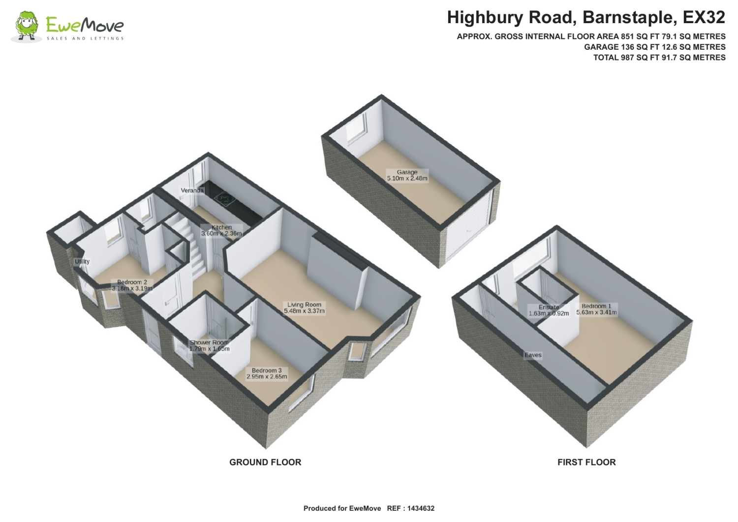 18, Highbury Road, Barnstaple floorplan