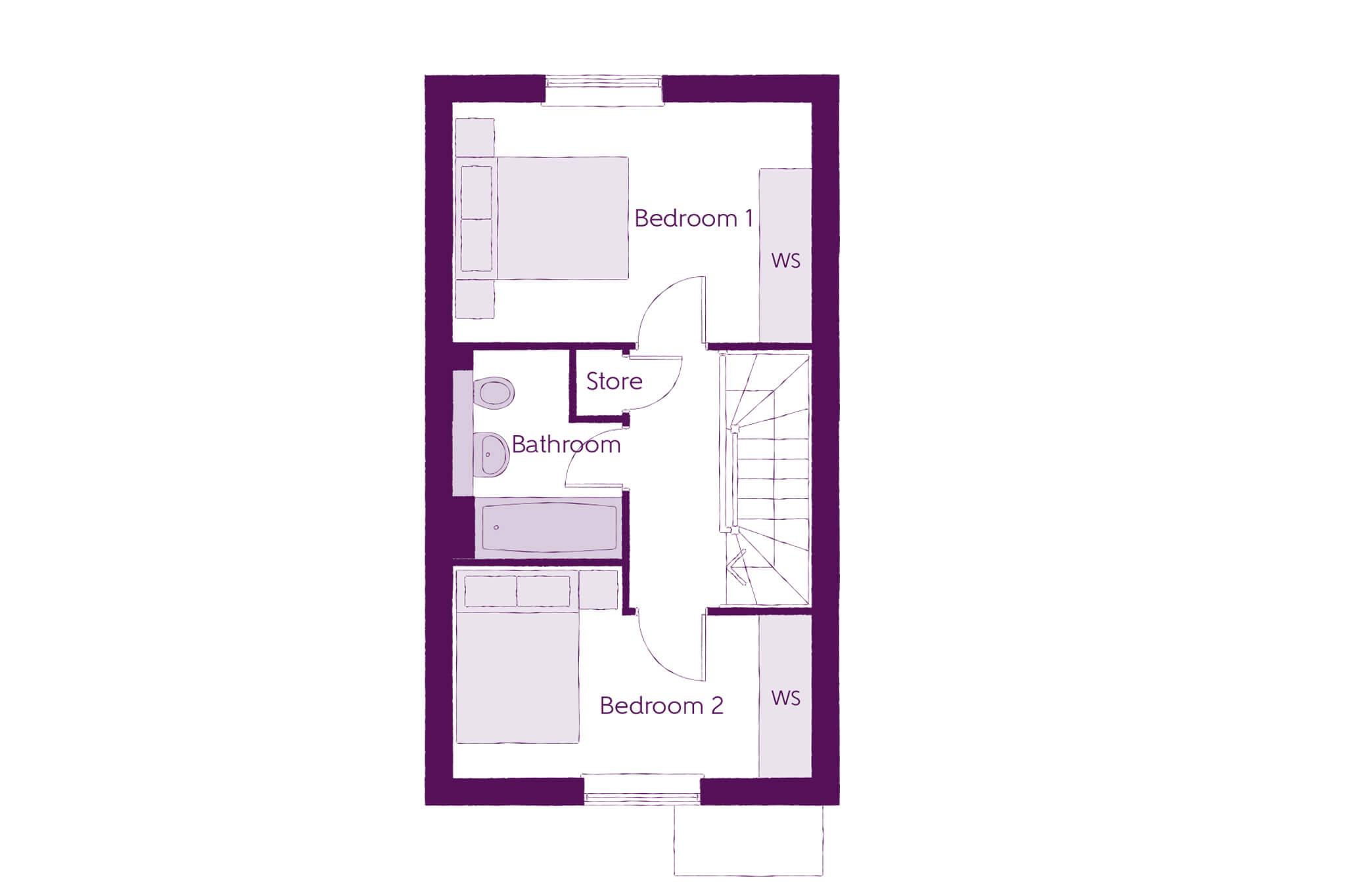215, London Road, Sleaford floorplan