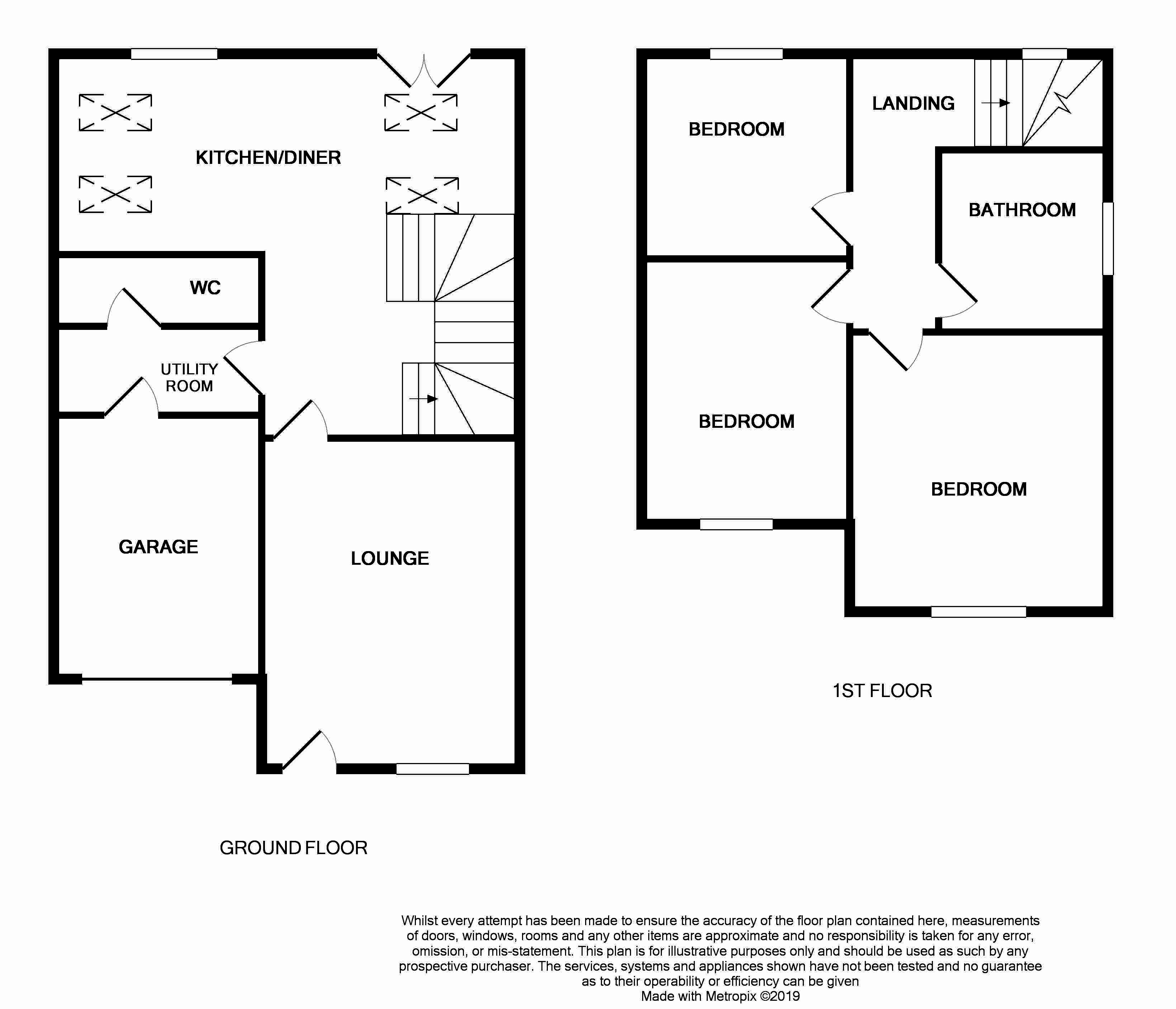 18a, Main Road, Shavington floorplan