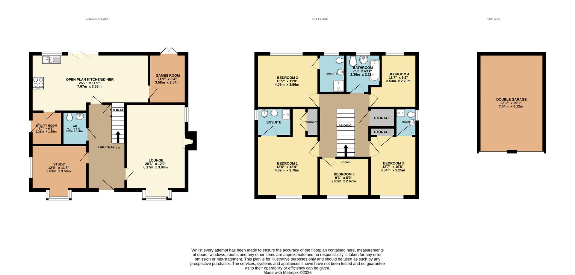 27, Poppy Drive, Heathfield floorplan
