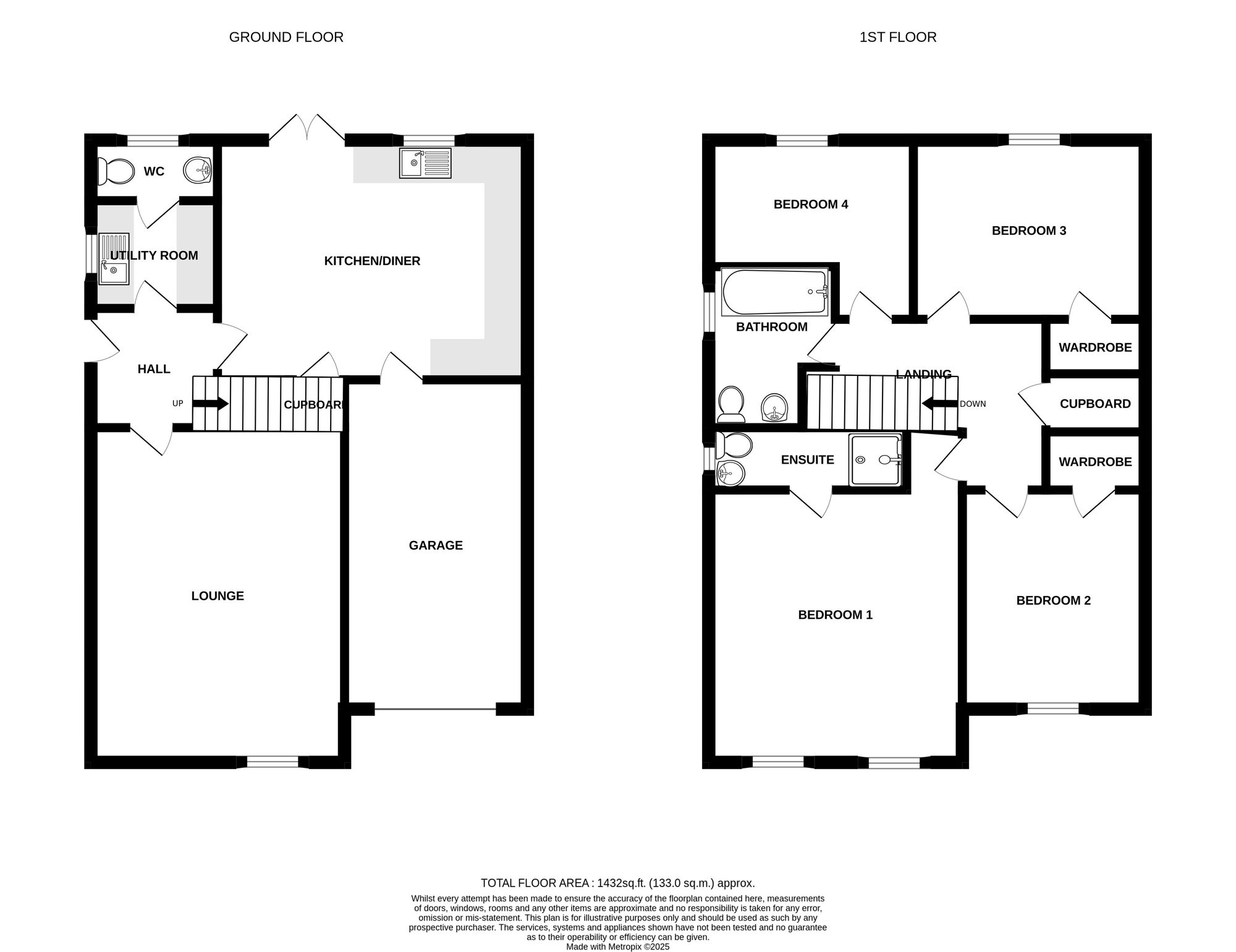 151 School Road, Wisbech floorplan