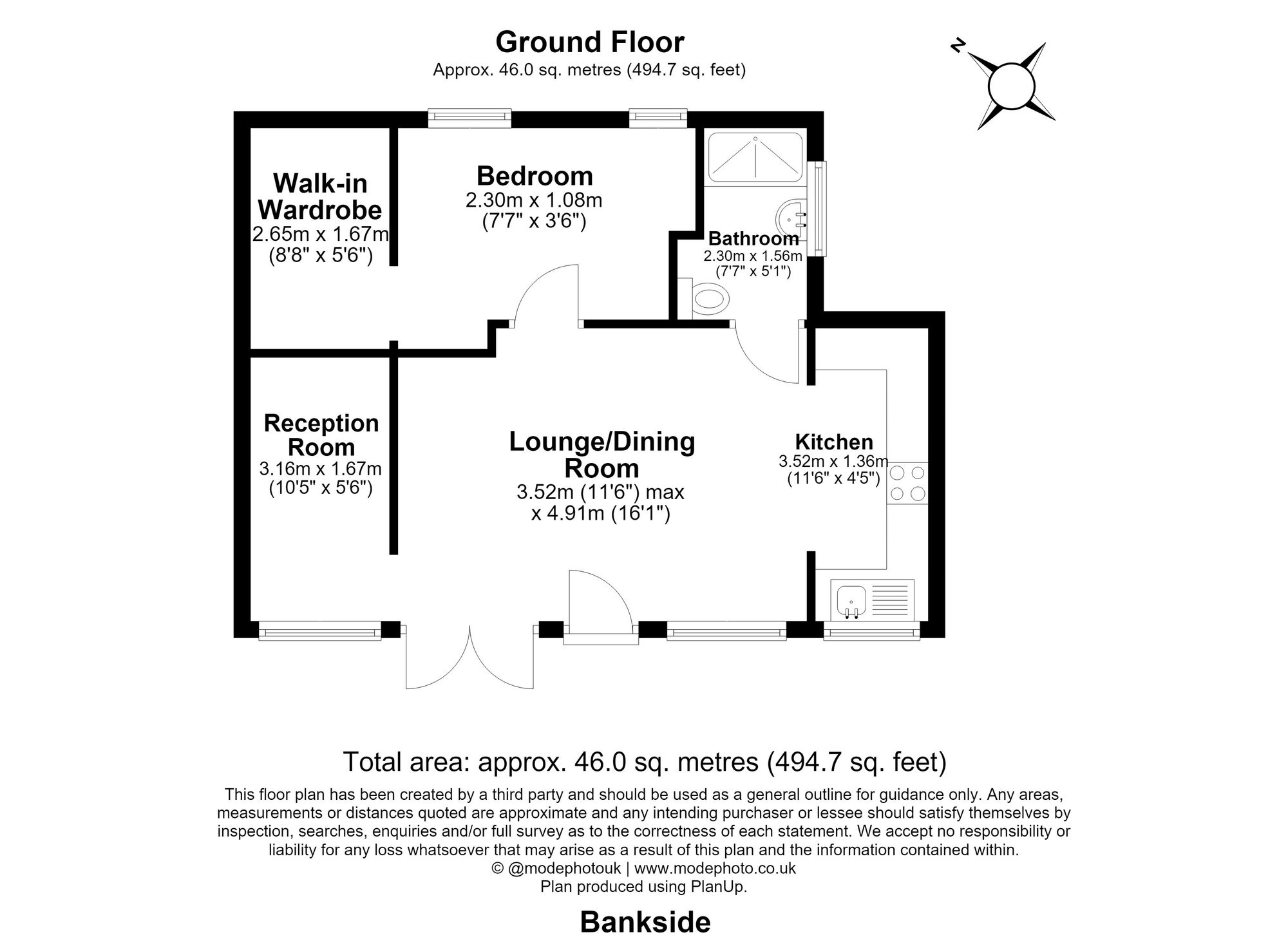 Bankside Goldhanger Road, Maldon floorplan
