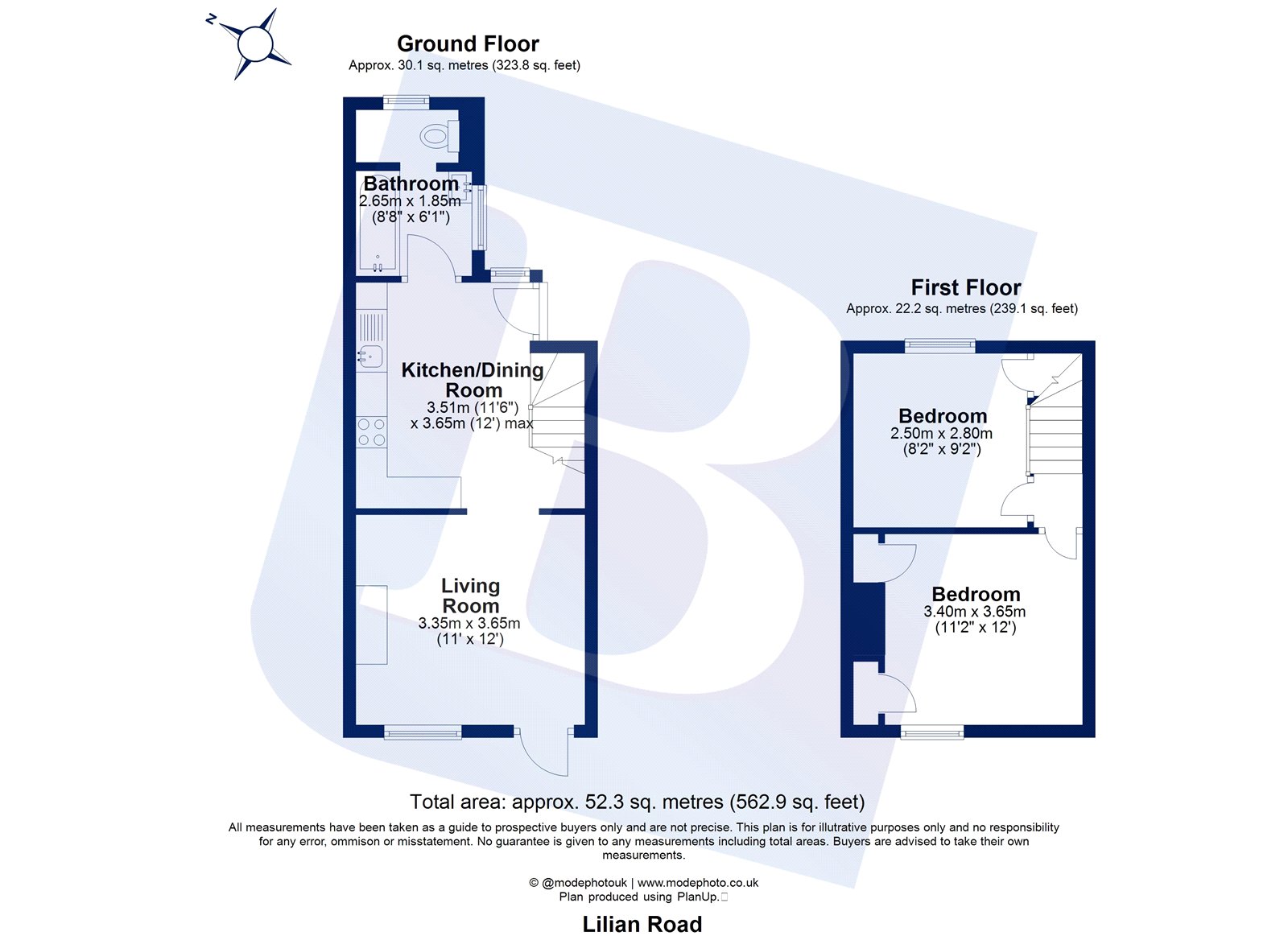 31, Lilian Road, Essex floorplan