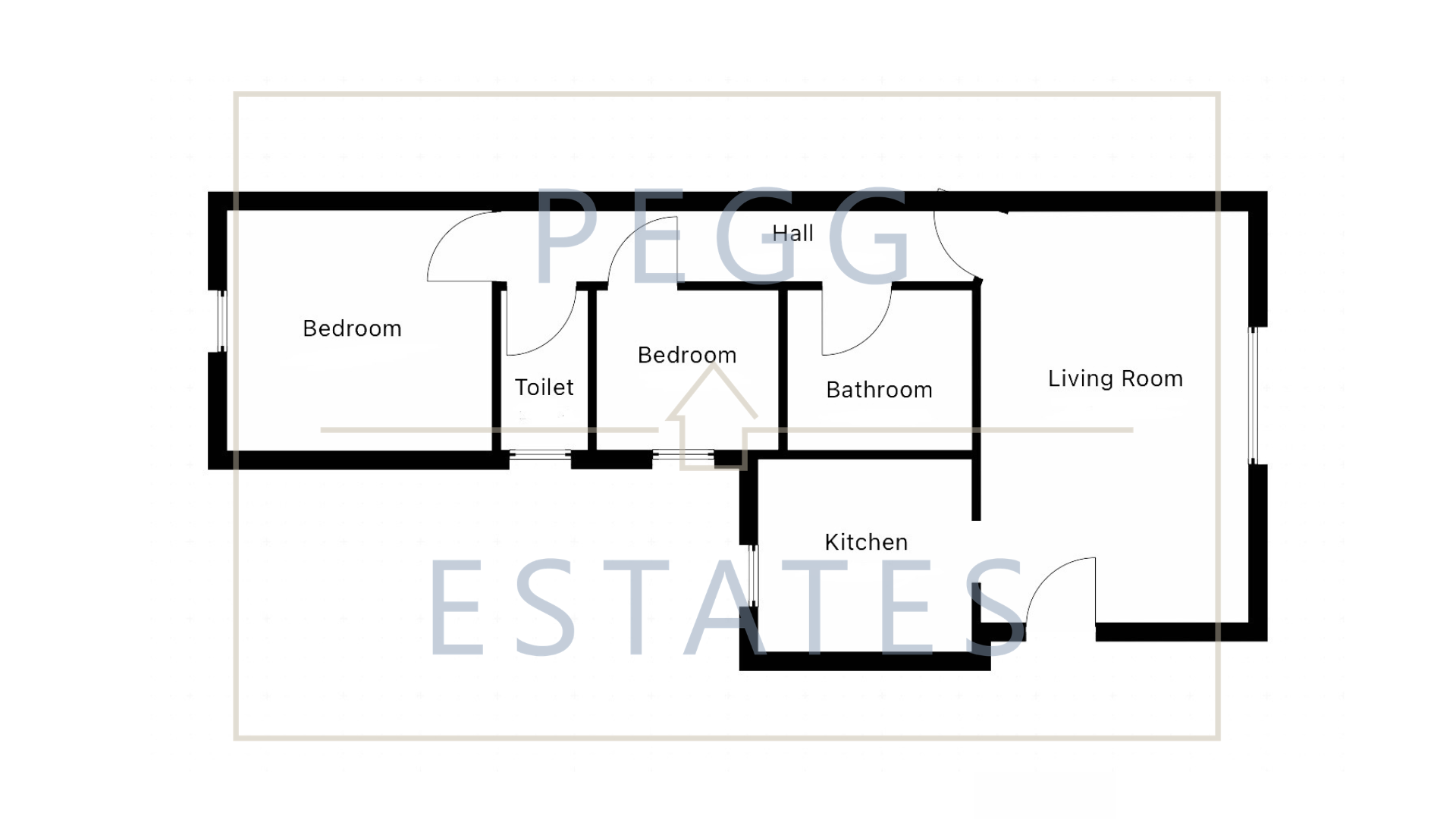 24 Merritt Flats, Paignton floorplan