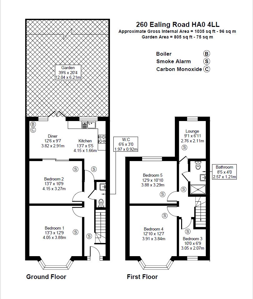 Ealing Road, Wembley floorplan