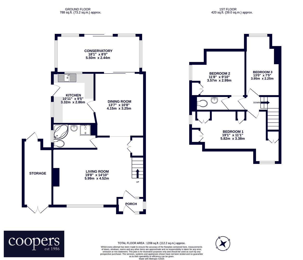 6, Corwell Lane, Hillingdon floorplan