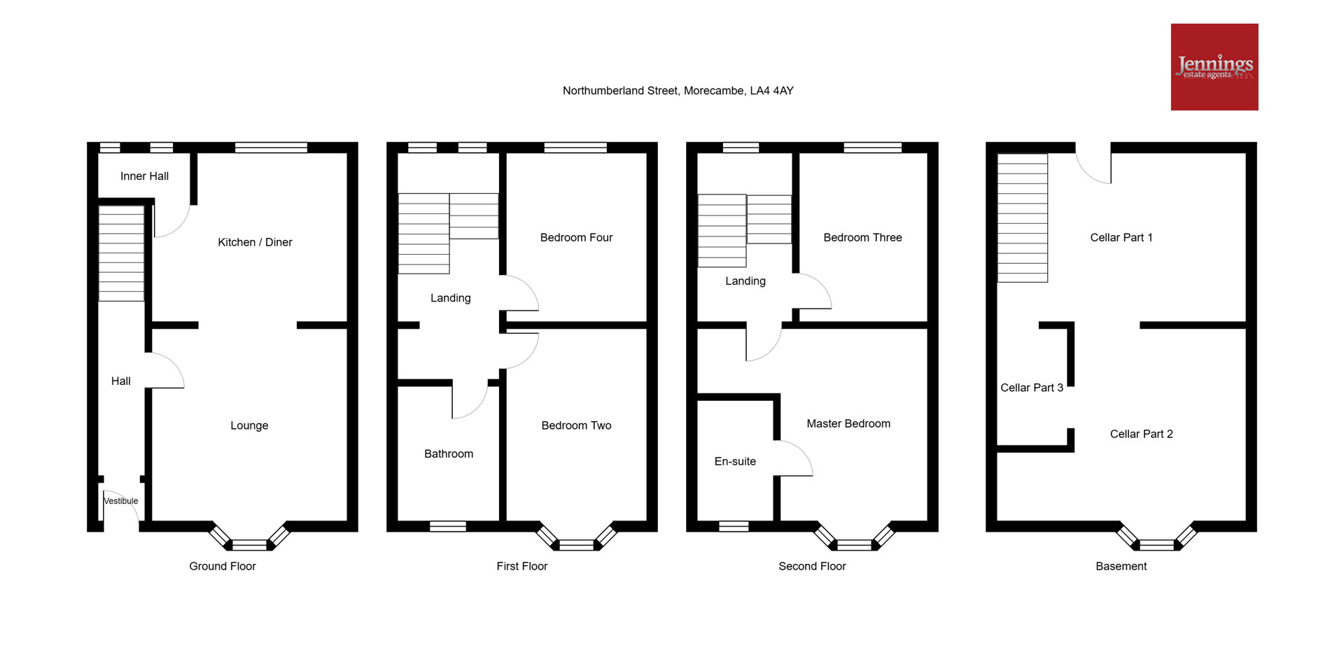 26, Northumberland Street, Morecambe floorplan