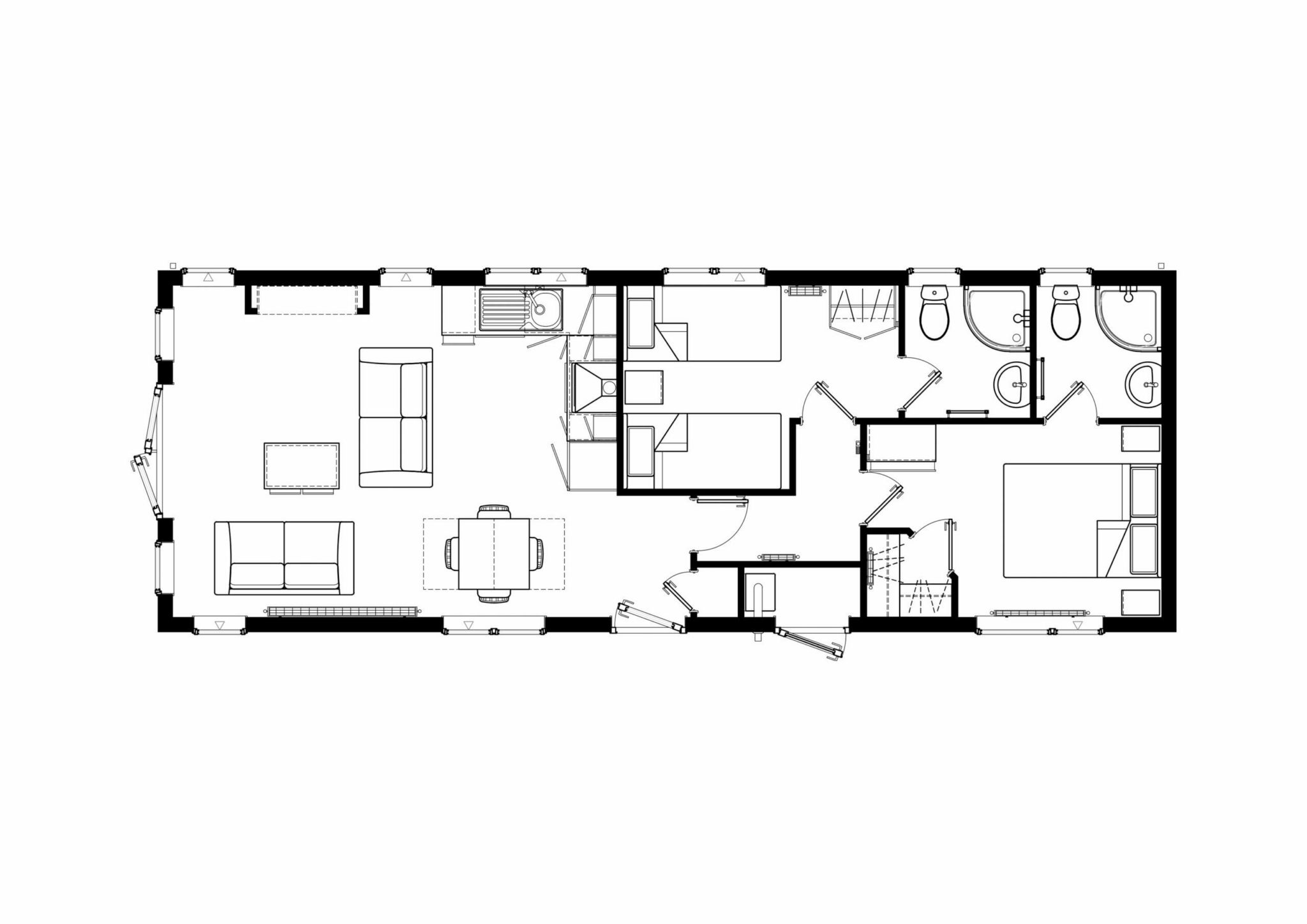 3, Mill Ln, Ilfracombe floorplan