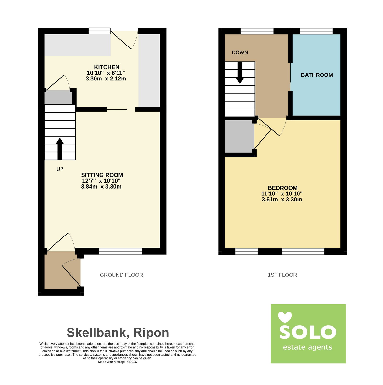 Skellbank, Ripon floorplan