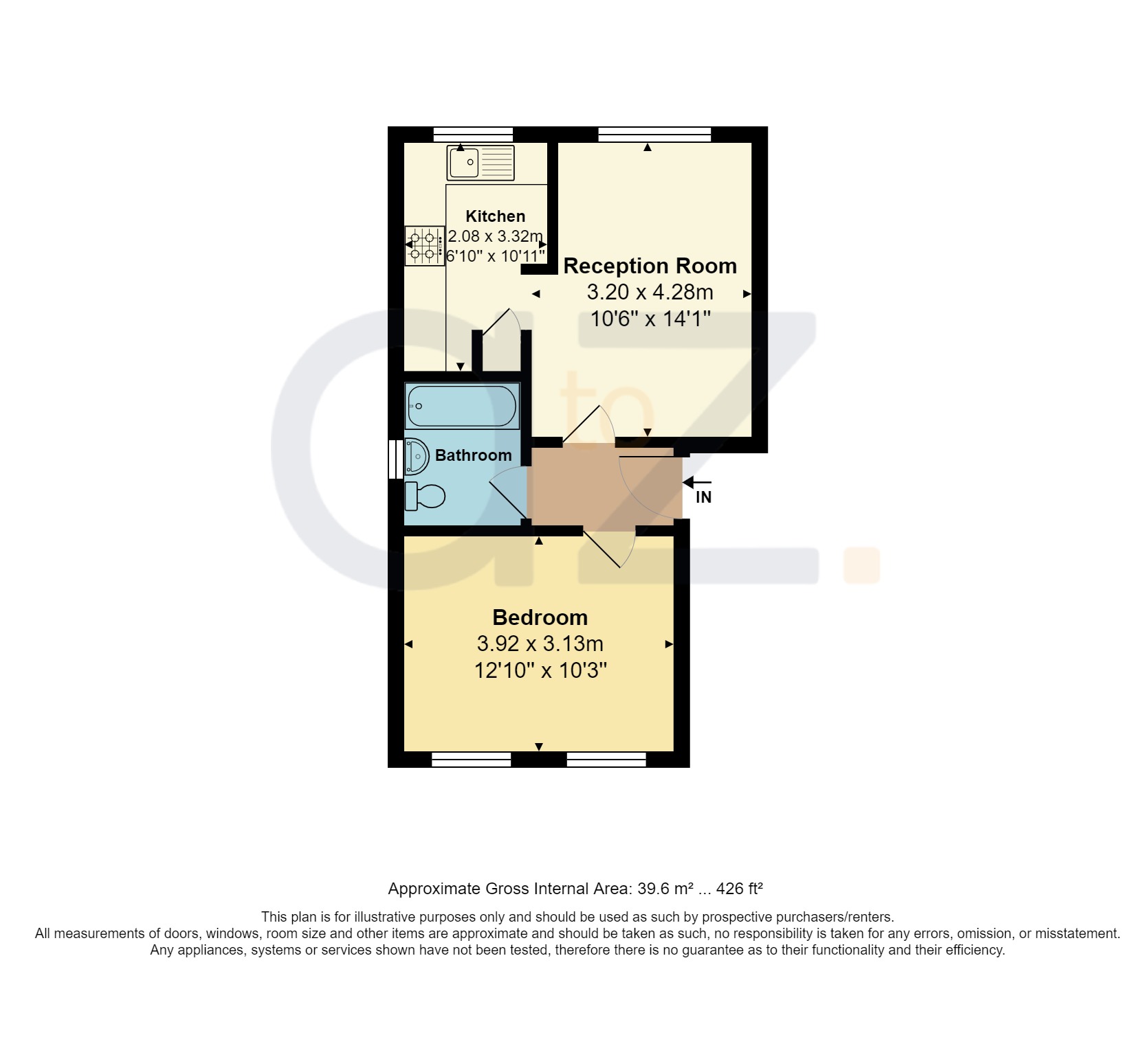 Cornmow Drive, Lancaster Road, Dollis Hill floorplan