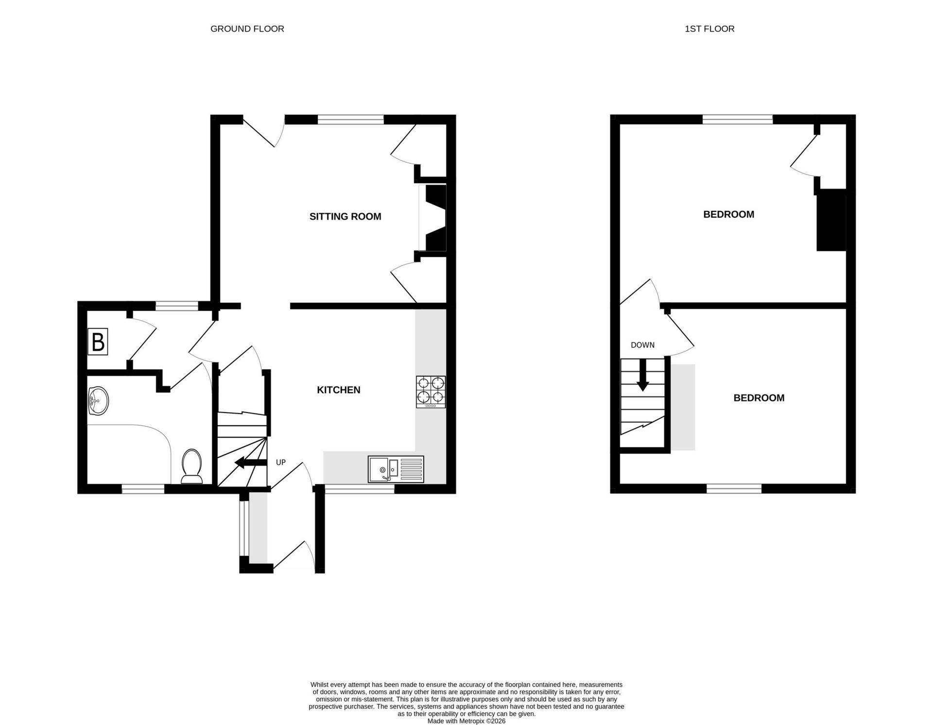 54, The Street, Deal floorplan