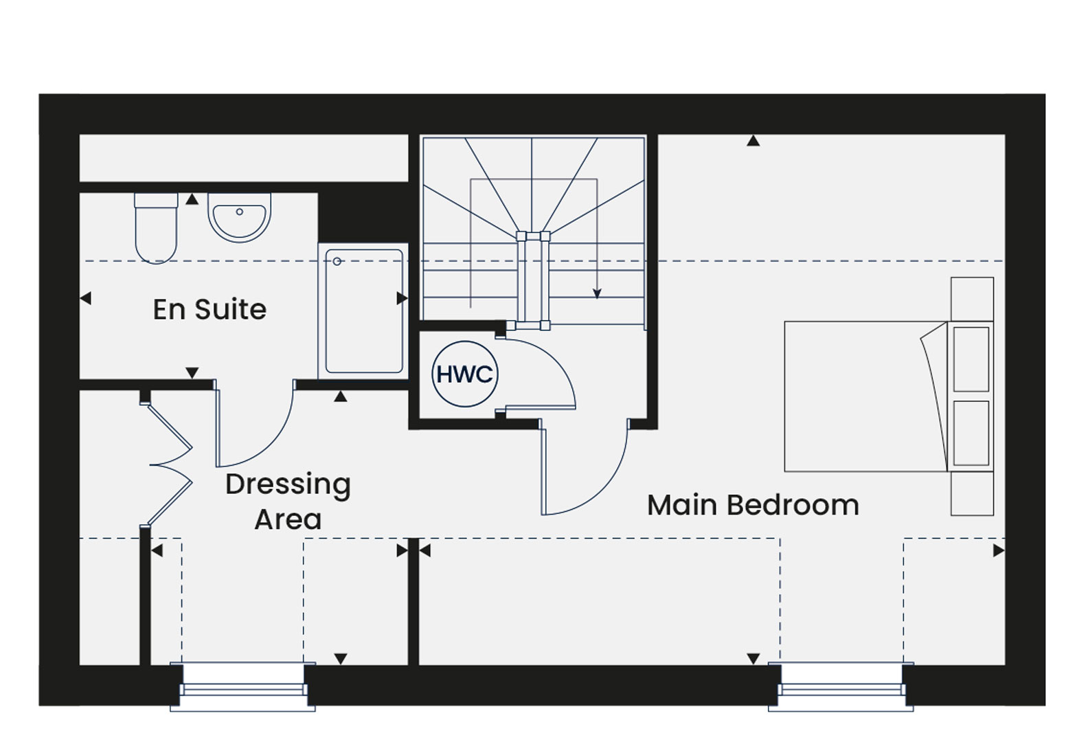 221, Linacre Road, Chesterfield floorplan
