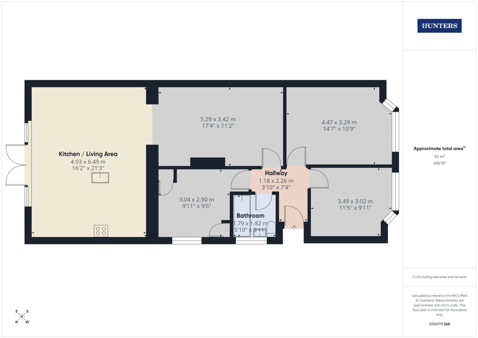 9, Temple Road, Southampton floorplan