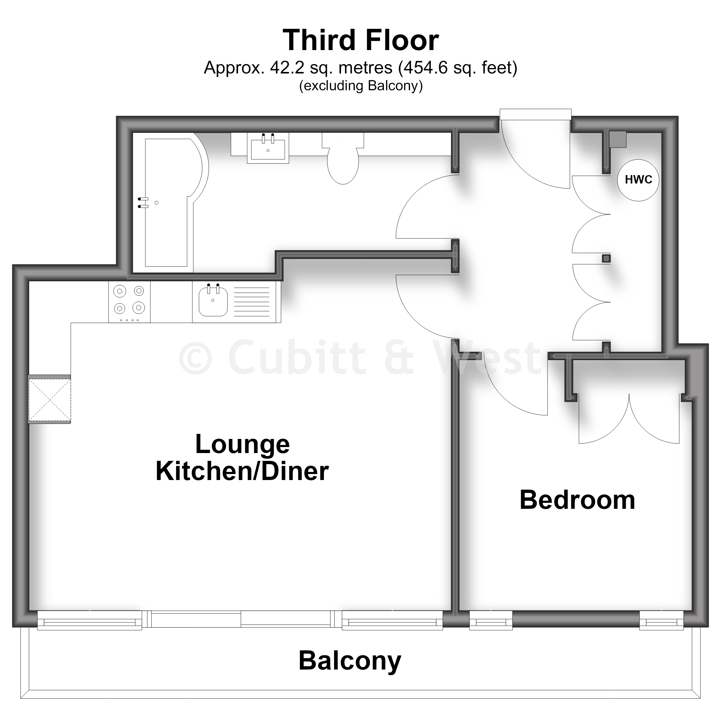 Saxley Court, Victoria Road, Horley floorplan