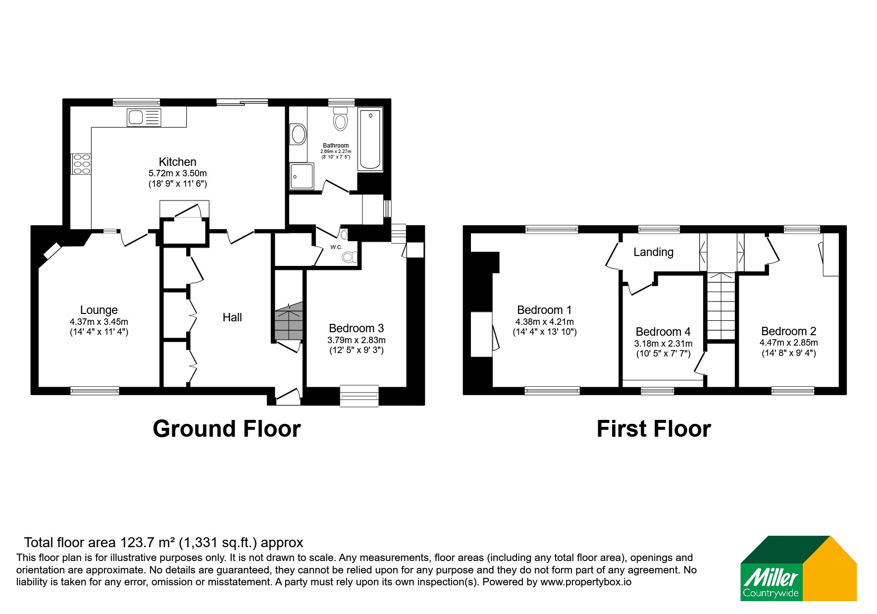 Tao Cottage,, Old Road, Cornwall floorplan