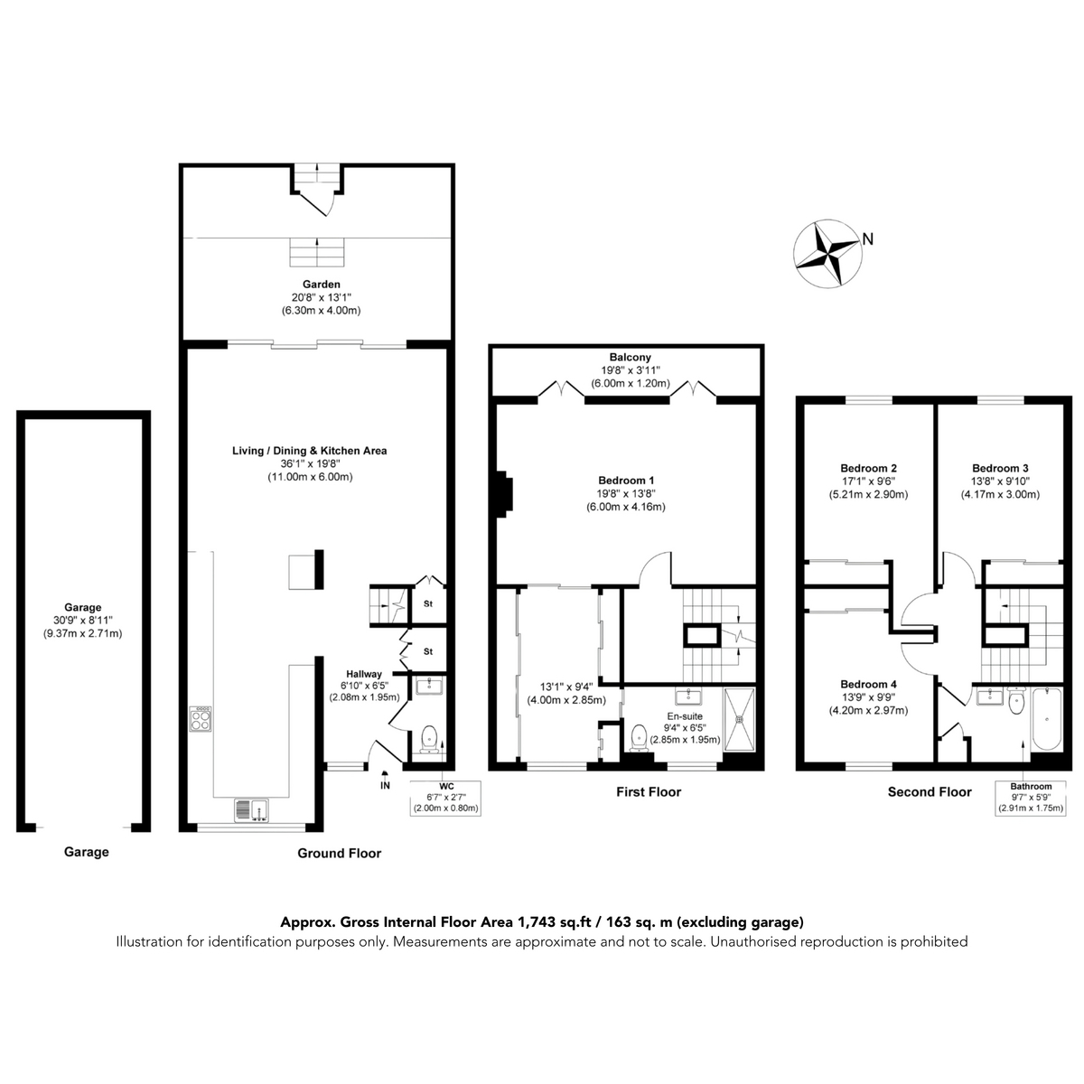 22, Baxendale, London floorplan
