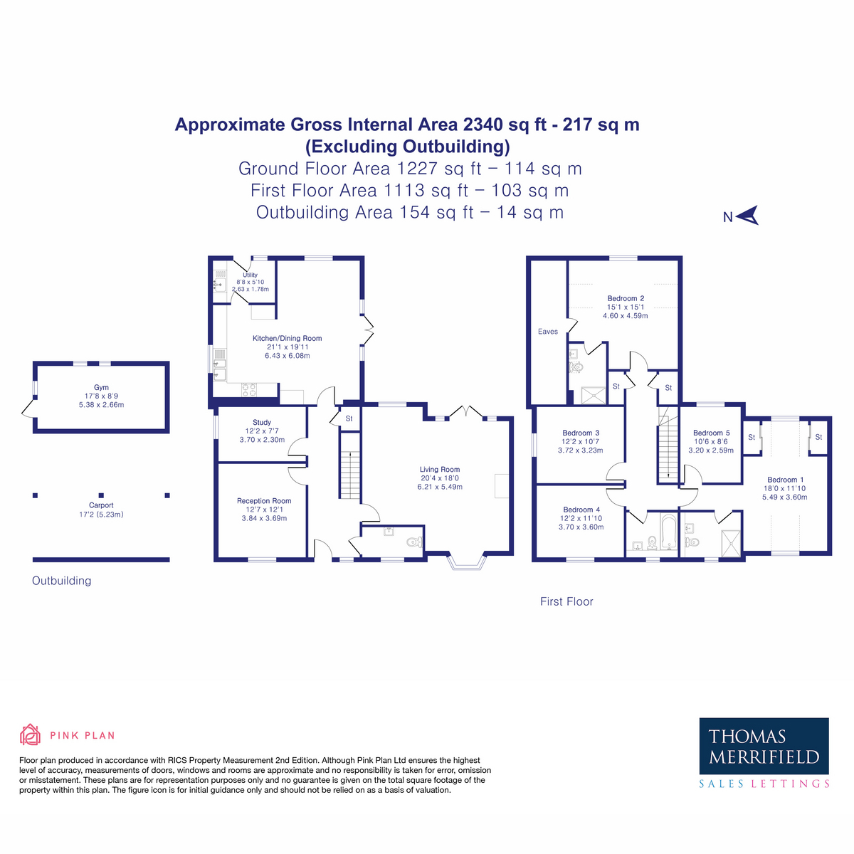 1, The Green, Marcham floorplan