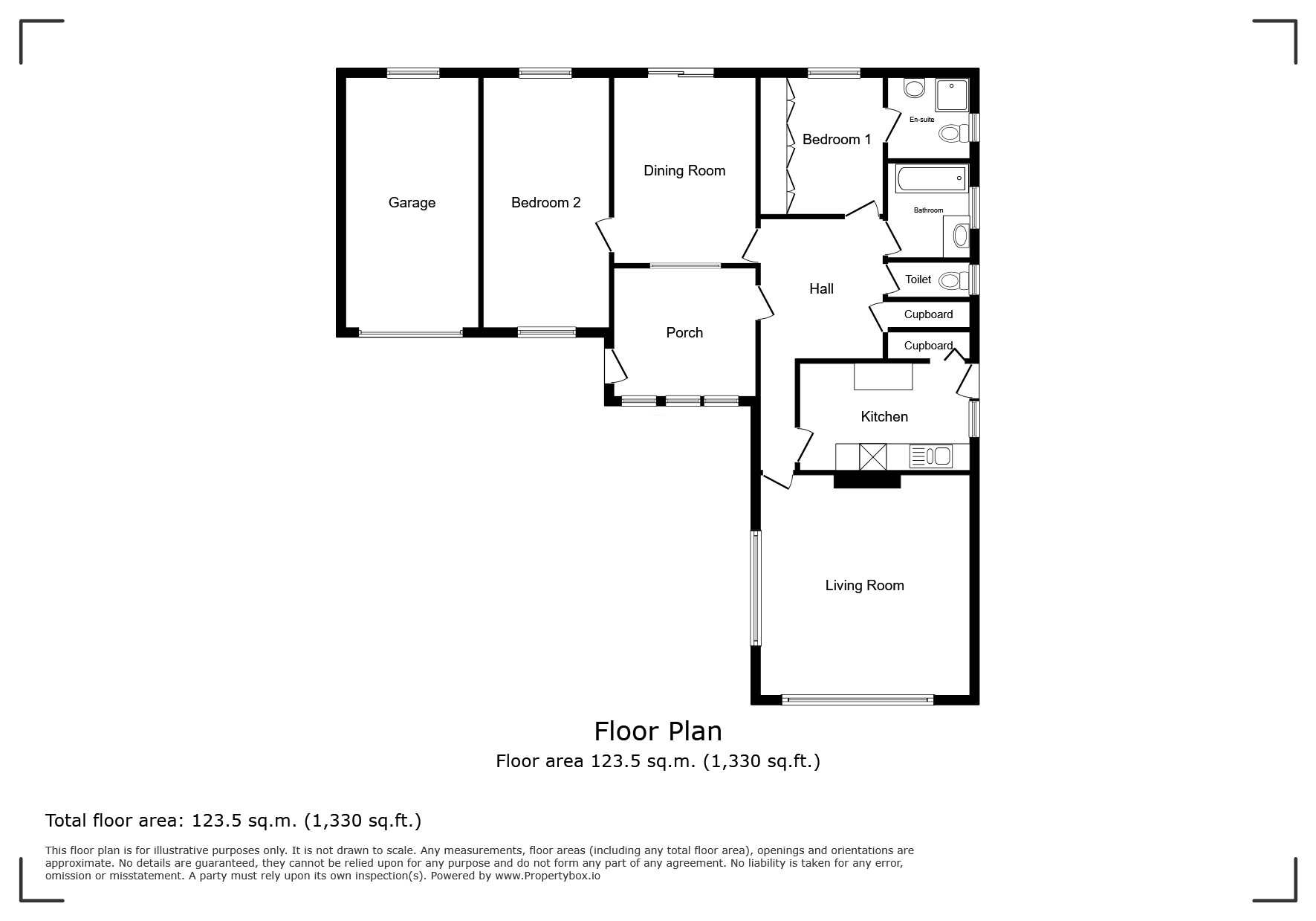 Boxtree,, Main Road, Newport floorplan