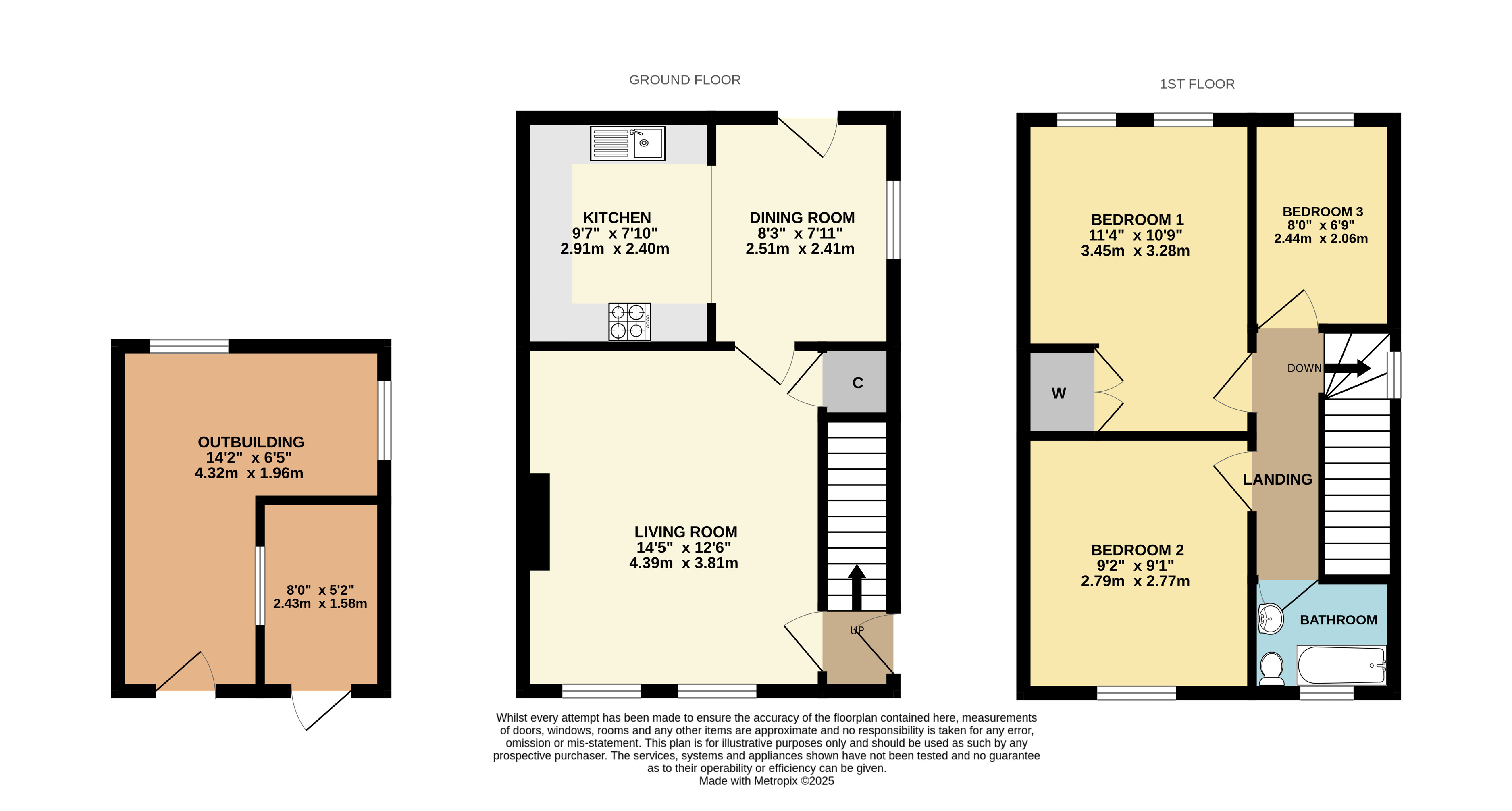 5 Venn Cottages,, West Yelland, Devon floorplan