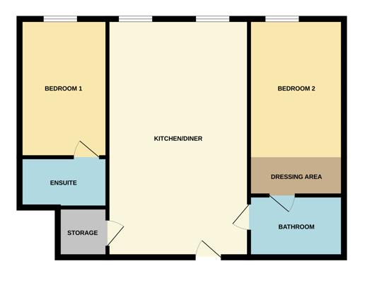 Apt 904, Embankment Exchange, Salford floorplan